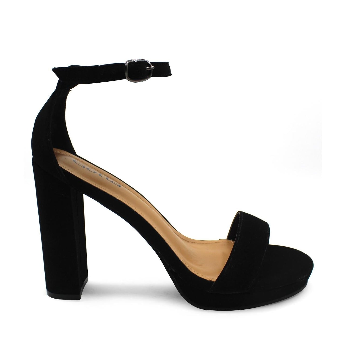 Sandalia Negra Mujer 15831