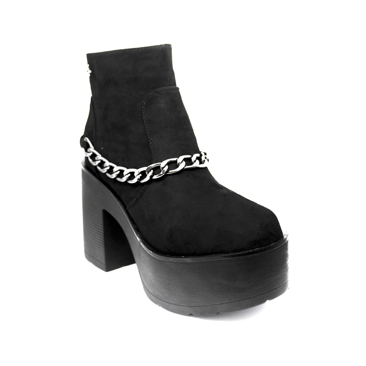 Botín Negro Mujer 15033