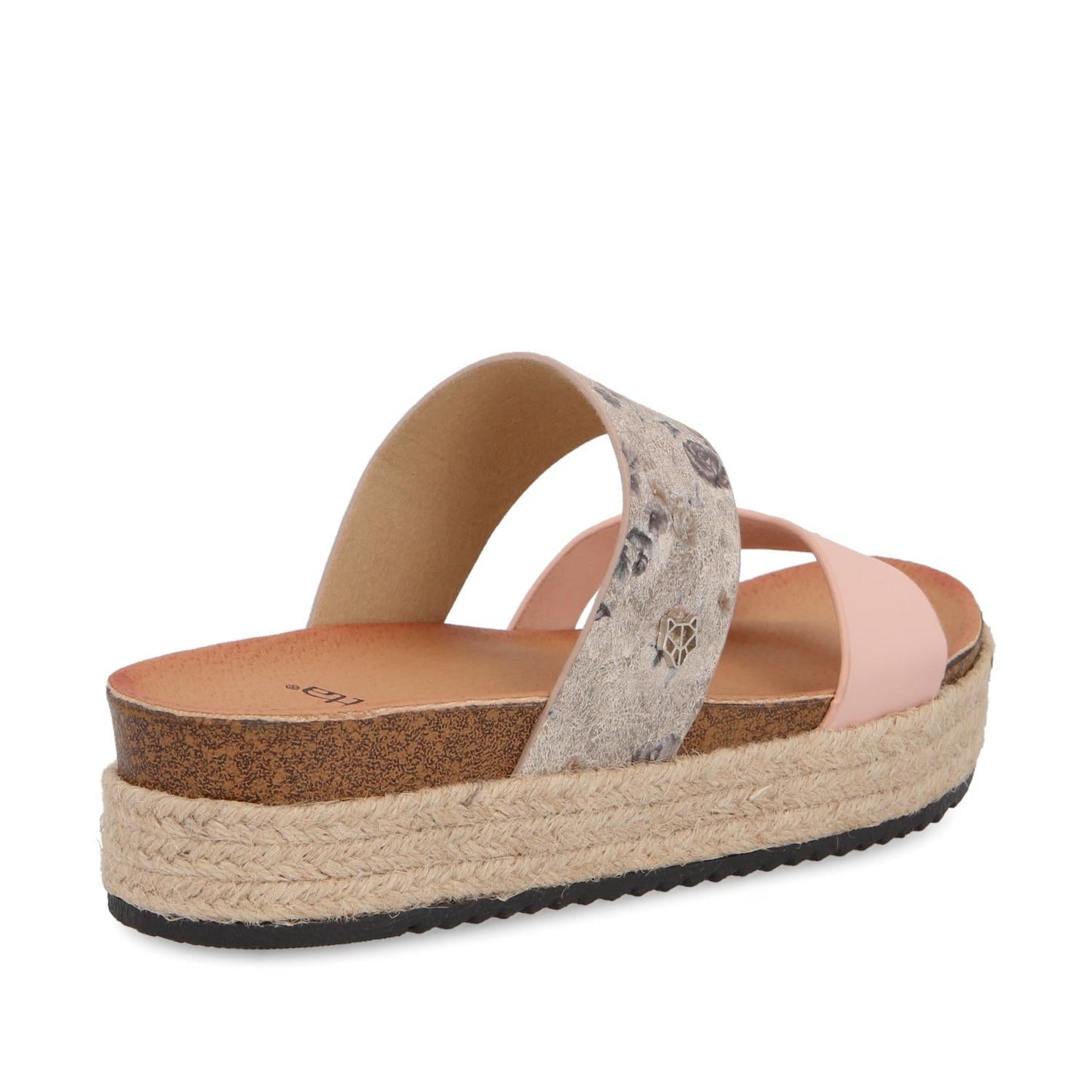 Sandalia Plataforma Multicolor Mujer 23194