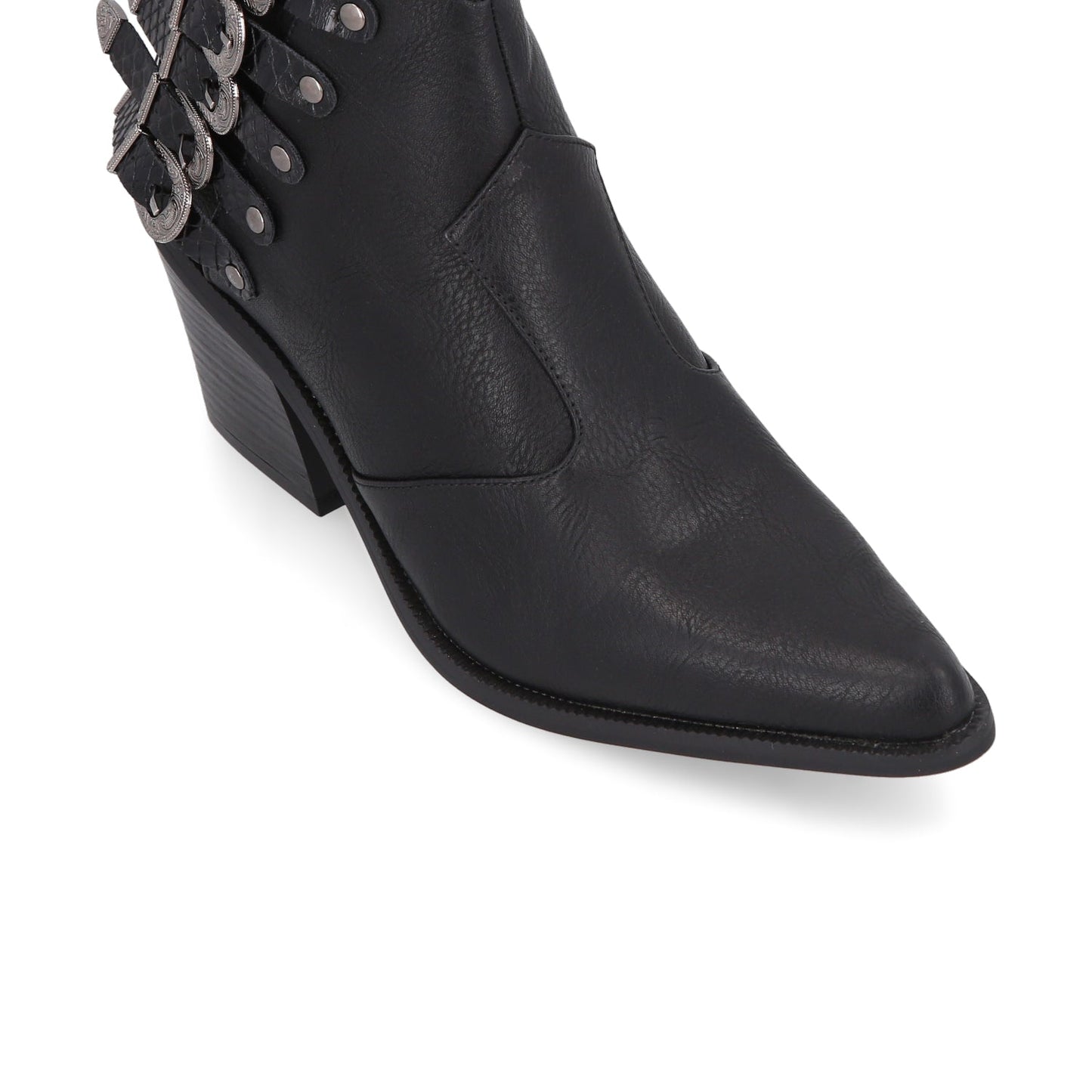Botín Tacón Negro Mujer 33761