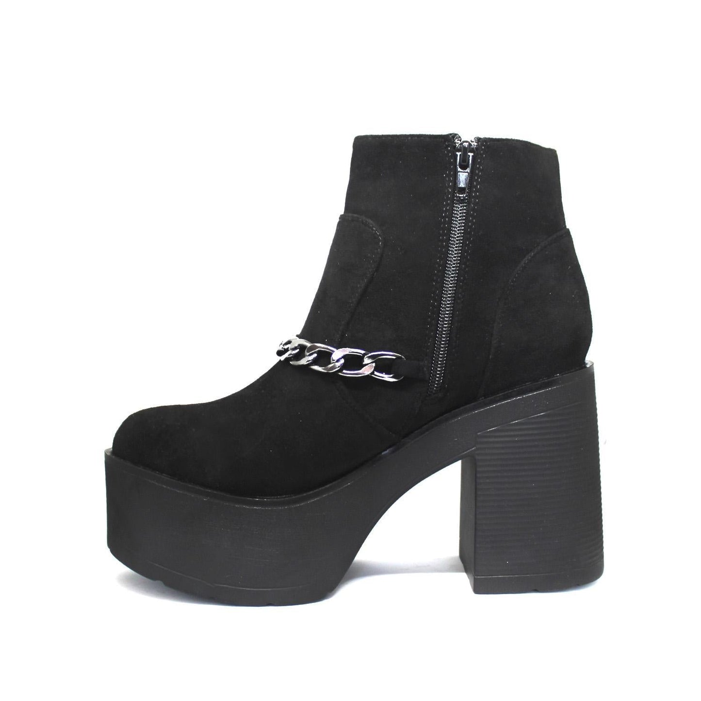 Botín Negro Mujer 15033