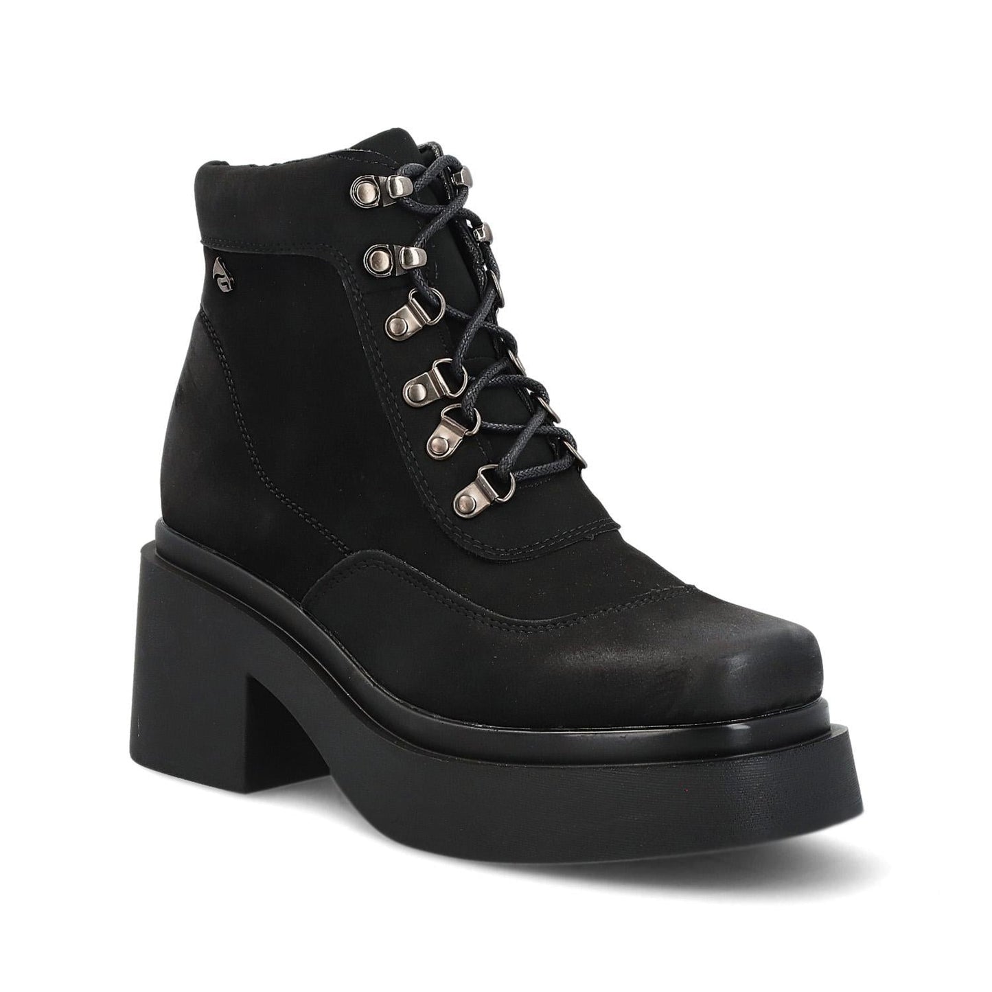 Botín Tacón Negro Mujer 25674
