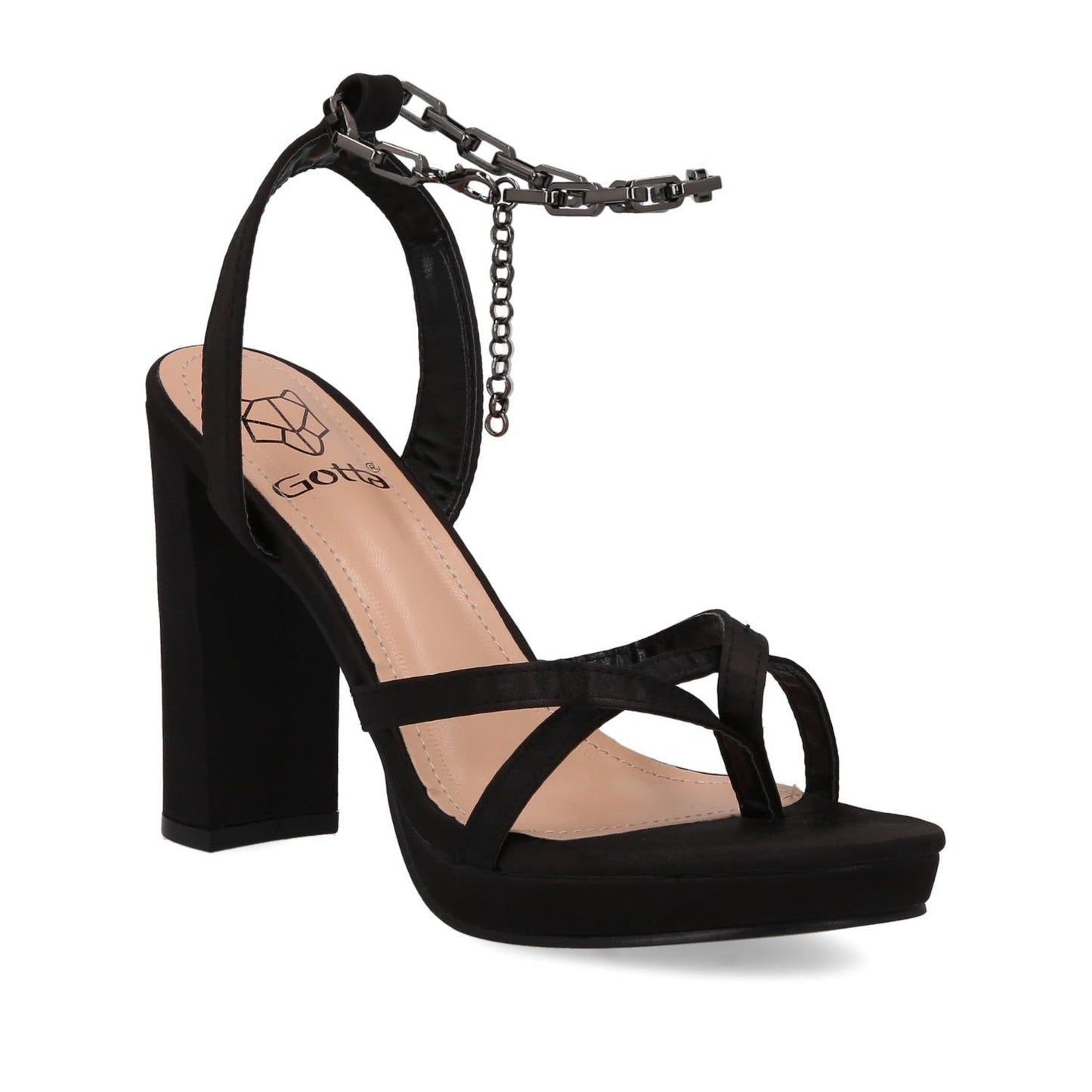 Zapatilla Negra Mujer 15836
