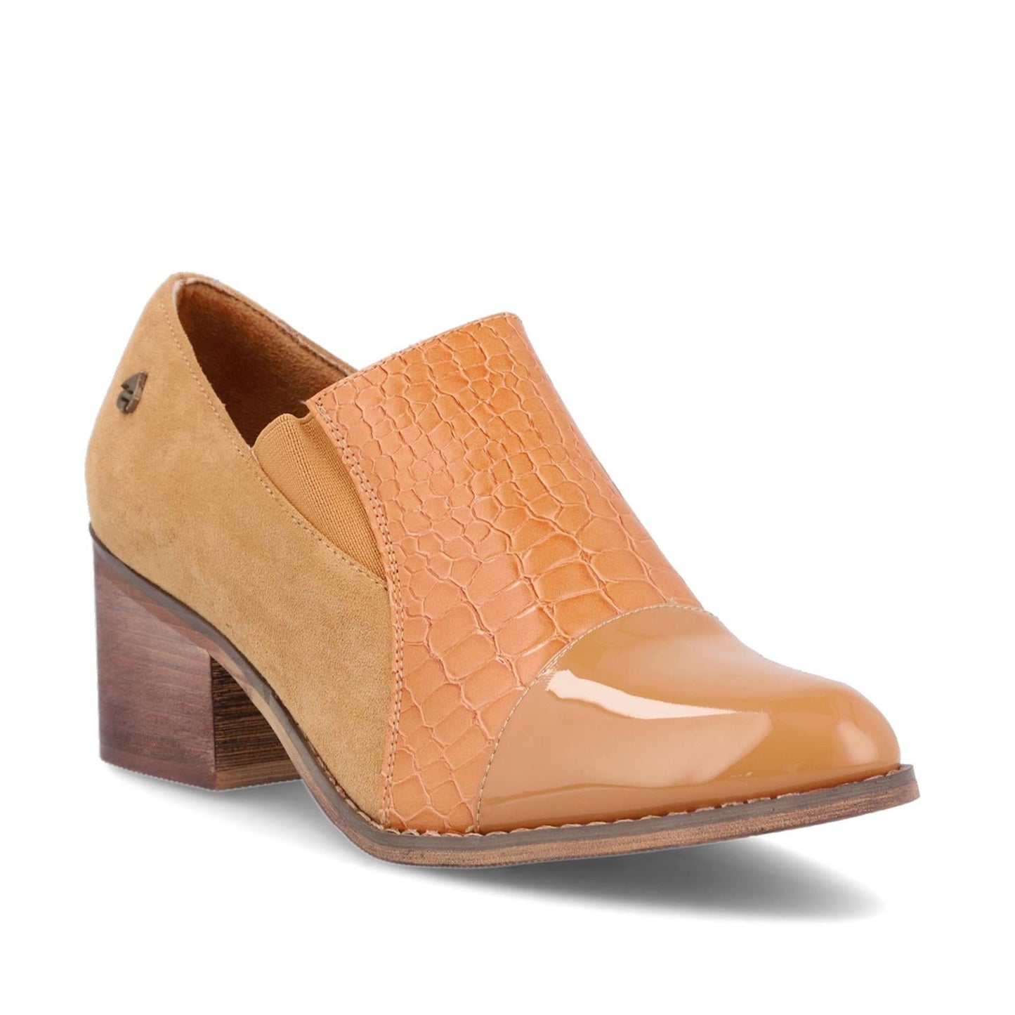 Zapato Tacón Camel Mujer 33731