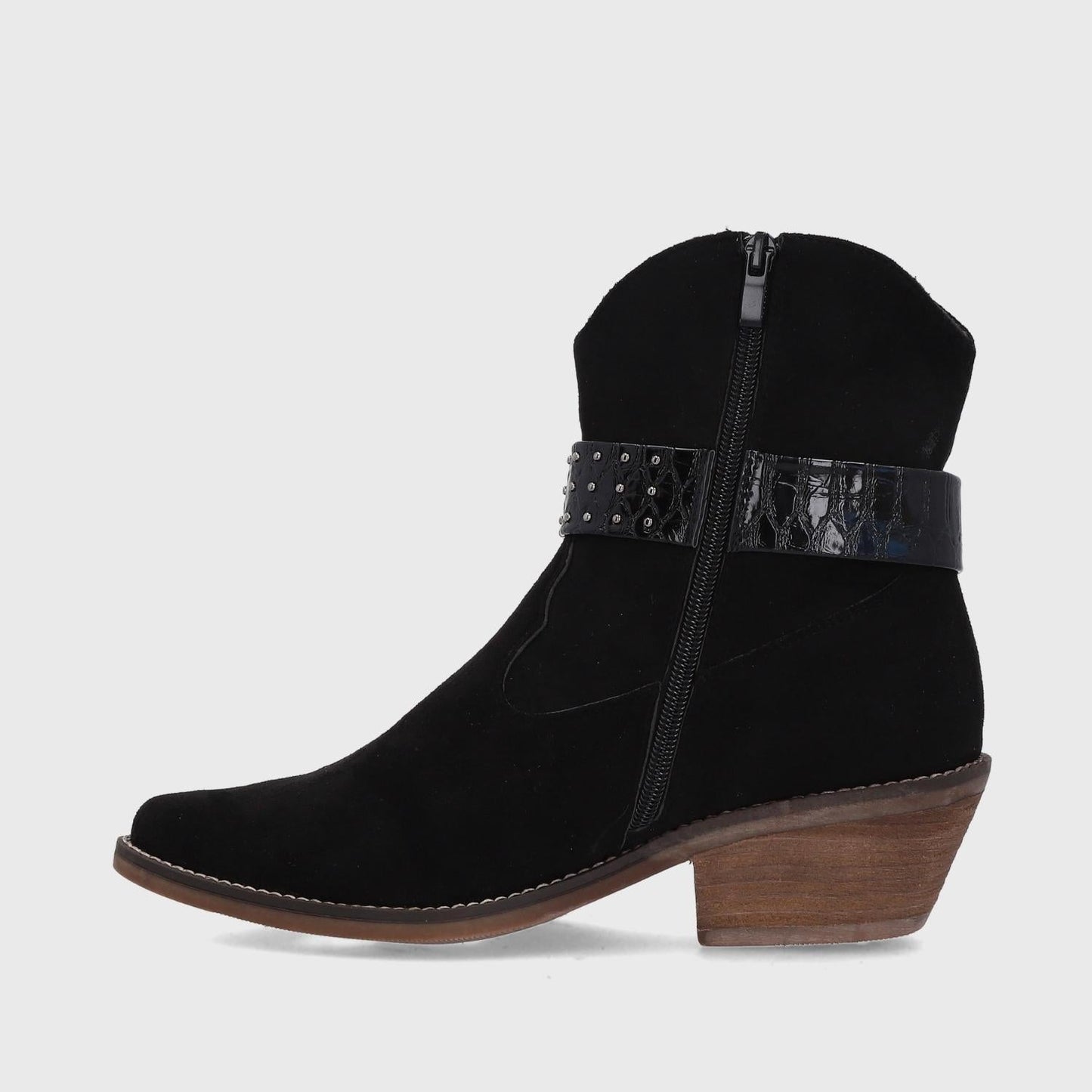 Botín Negro Mujer 23711