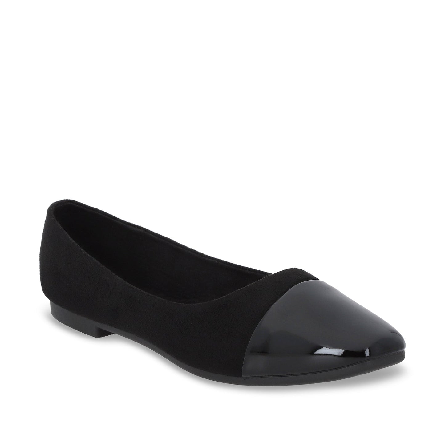 Ballerina Plano Negro Mujer 54020