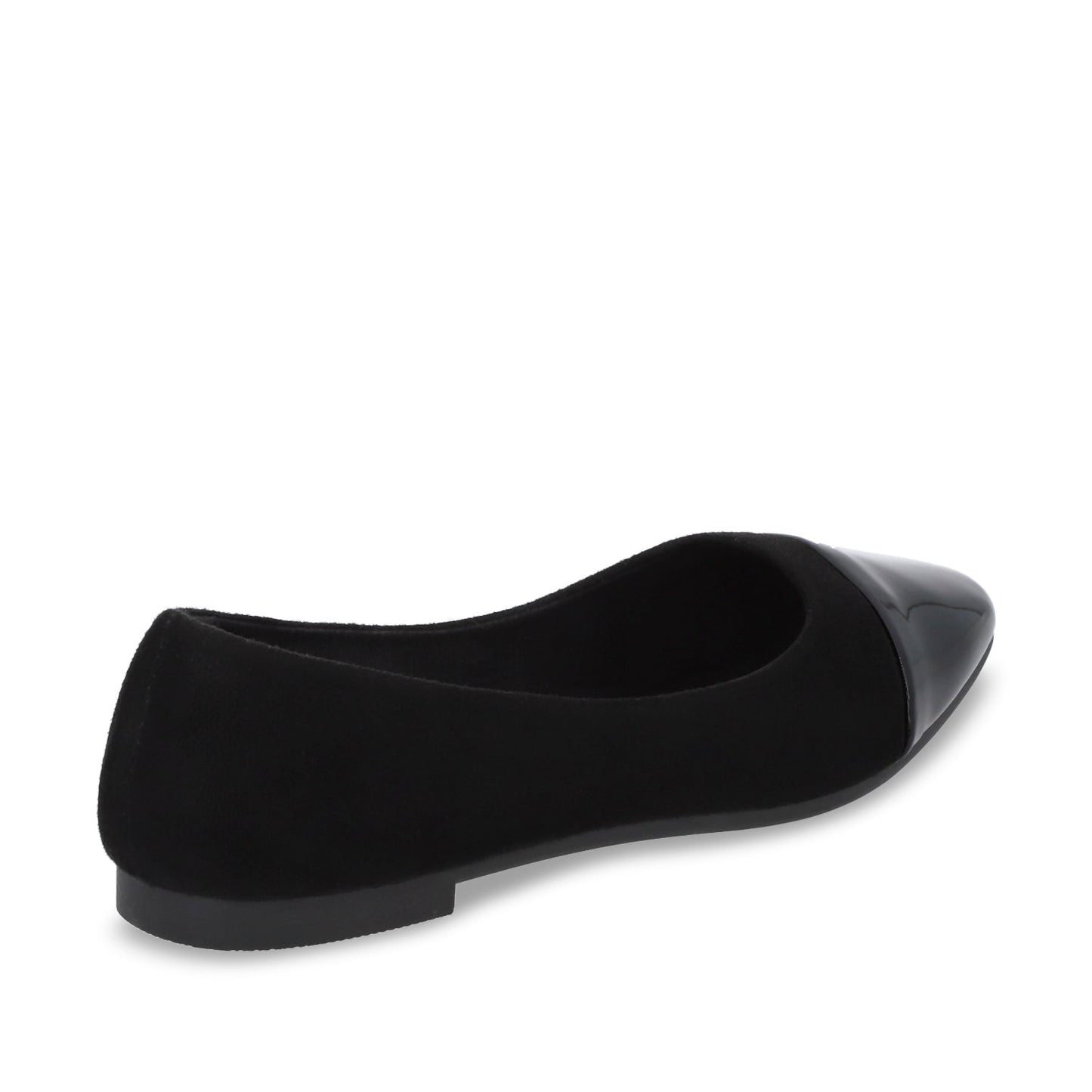 Ballerina Plano Negro Mujer 54020