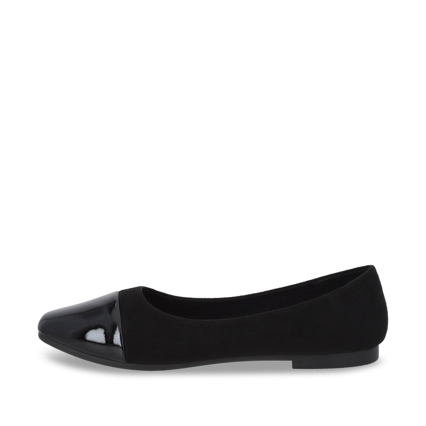 Ballerina Plano Negro Mujer 54020