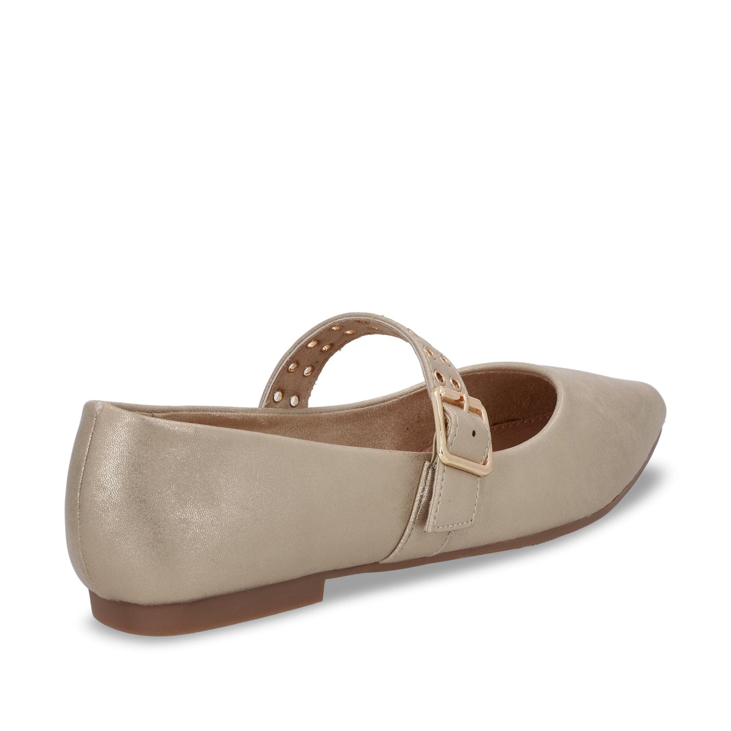 Ballerina Plano Oro Mujer 54011