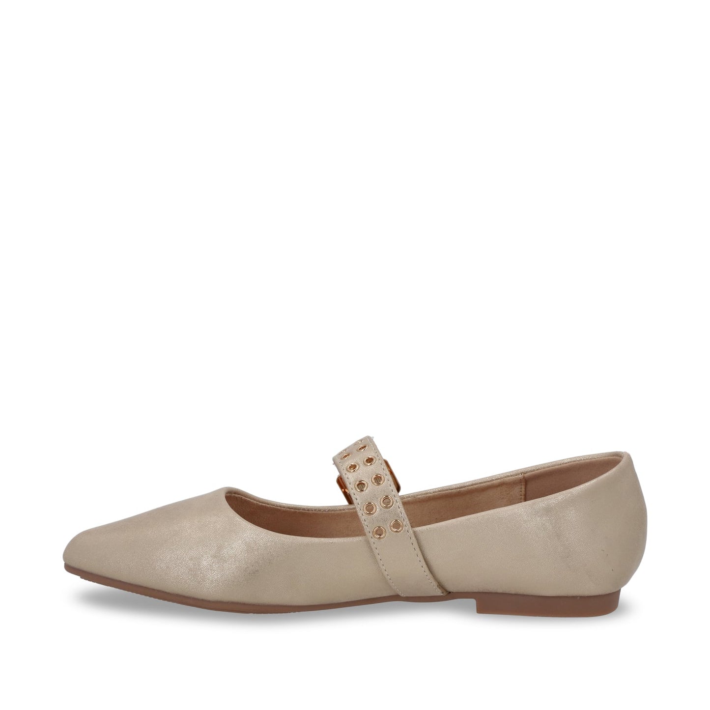 Ballerina Plano Oro Mujer 54011
