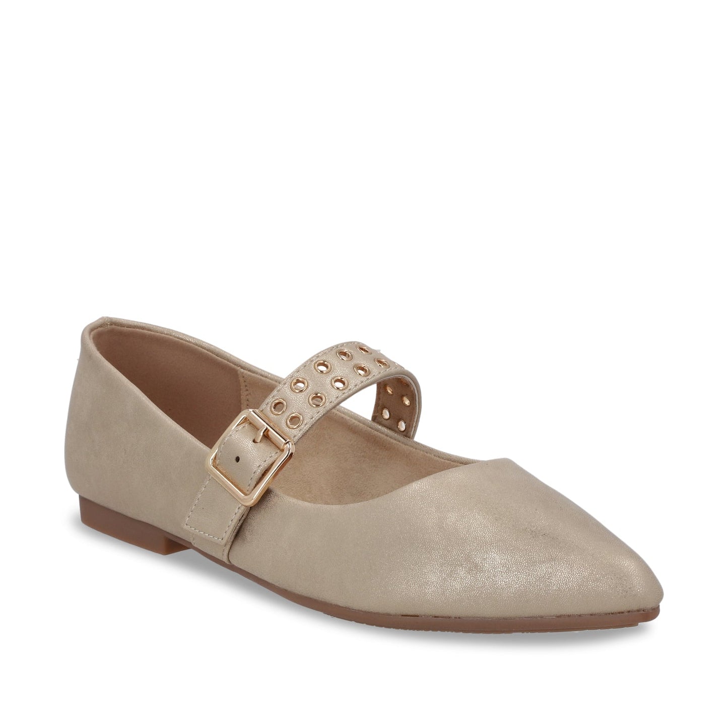 Ballerina Plano Oro Mujer 54011