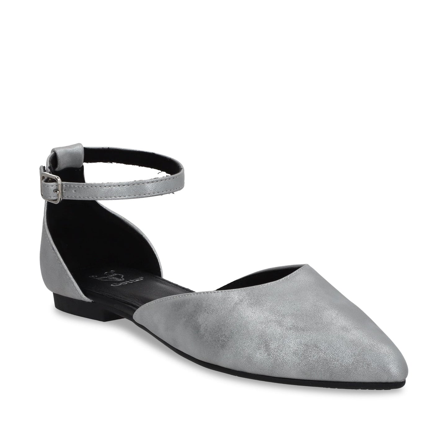 Ballerina Plano Plateado Mujer 54010