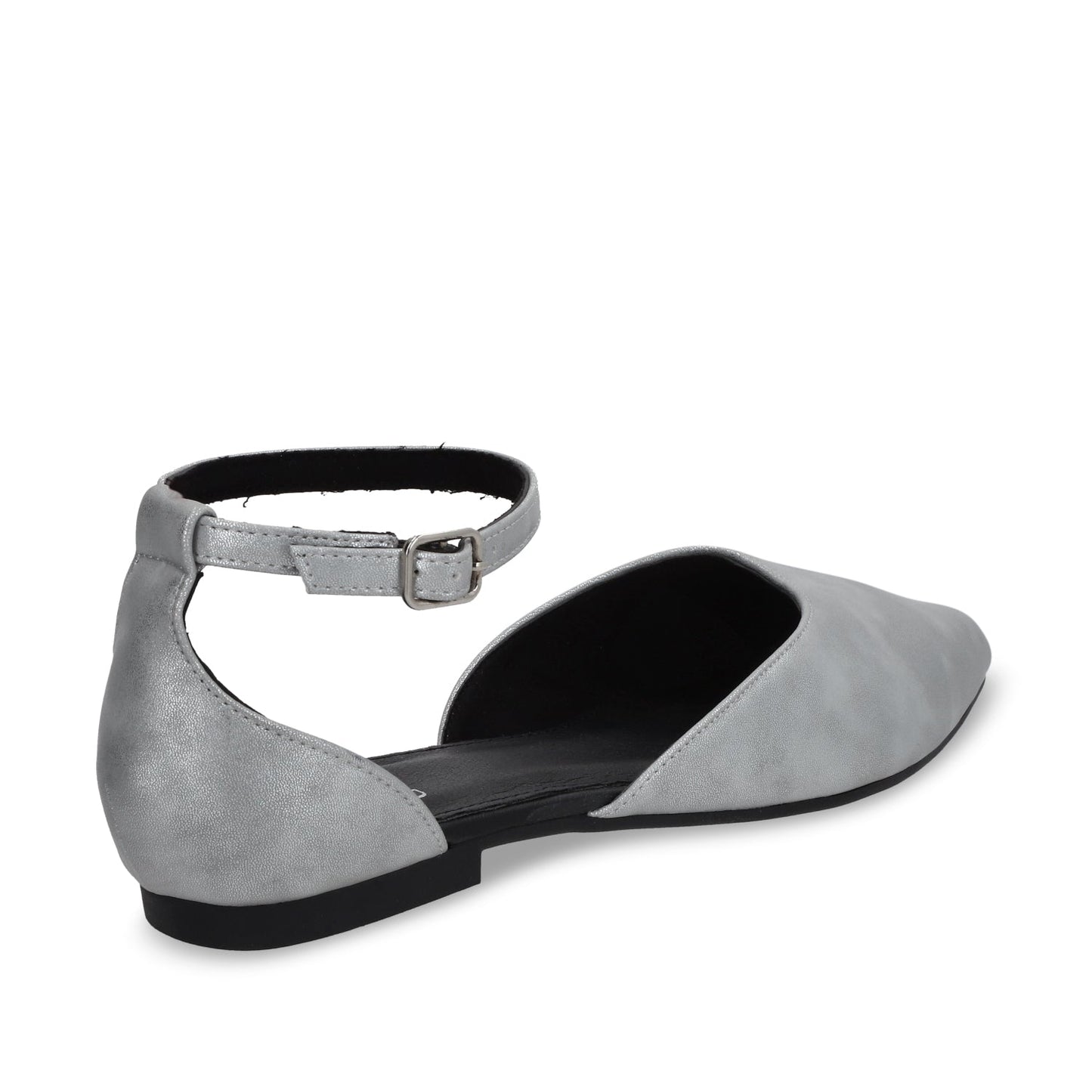 Ballerina Plano Plateado Mujer 54010