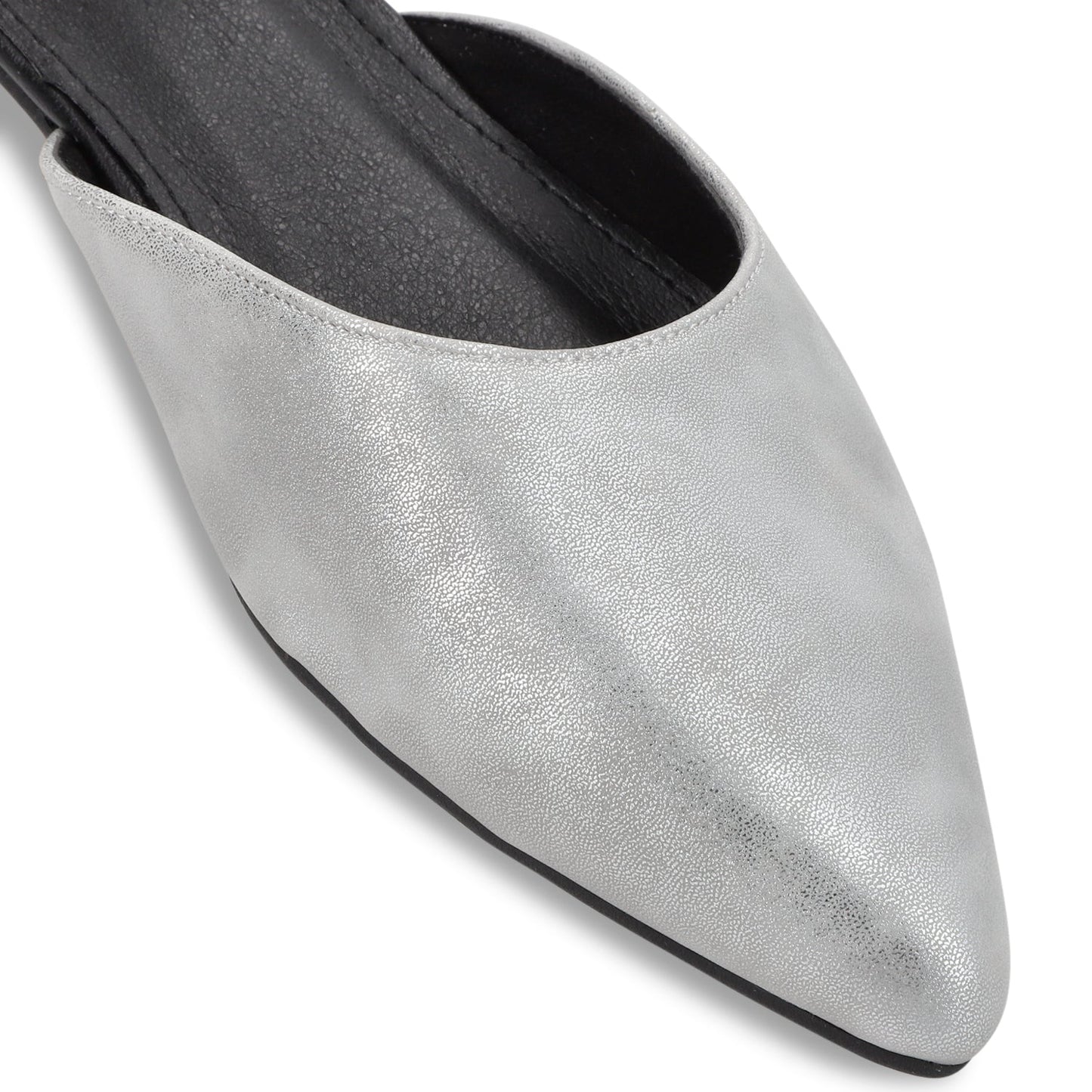 Ballerina Plano Plateado Mujer 54010