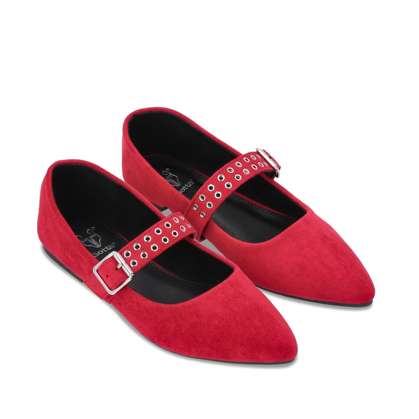 Ballerina Roja Mujer 54011