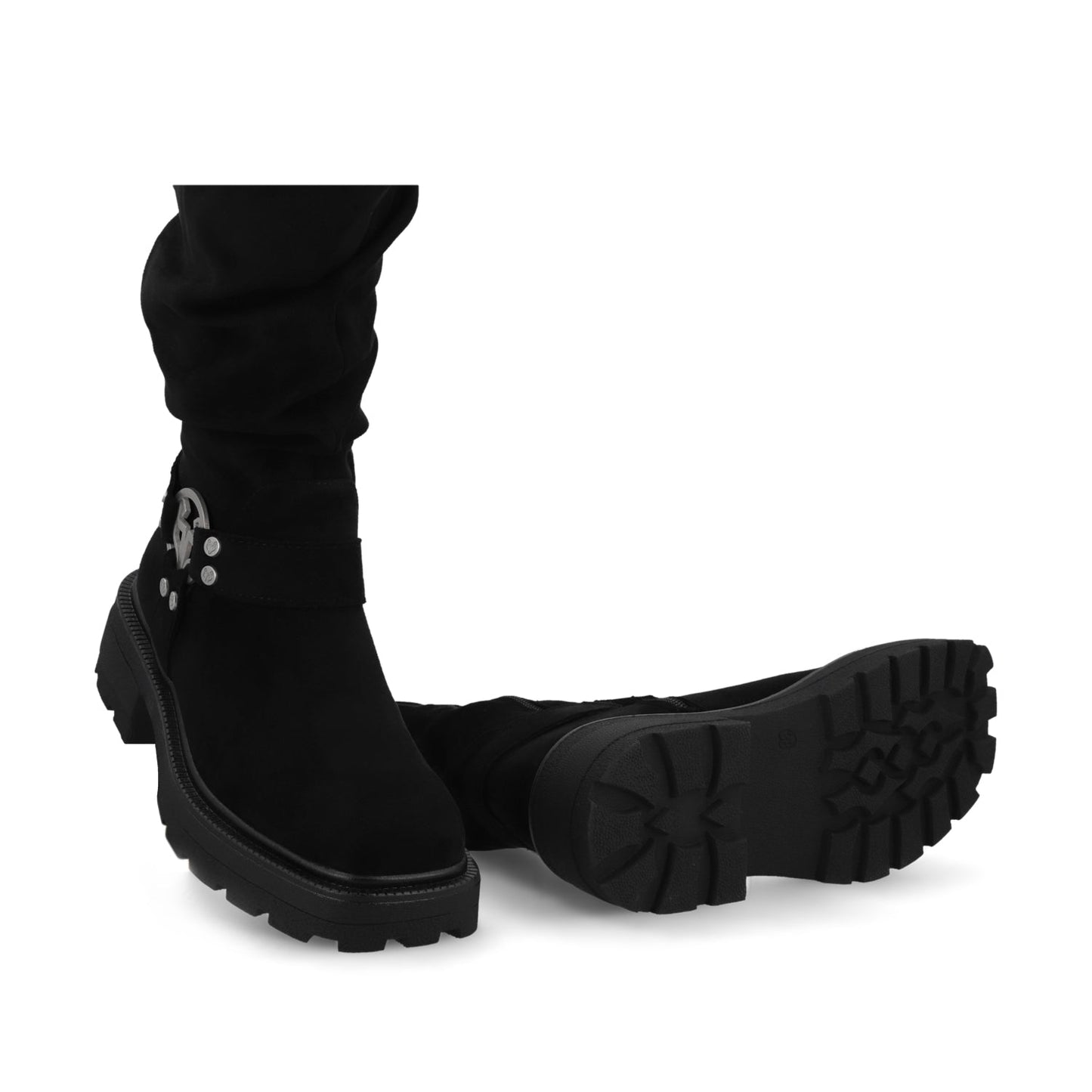 Bota Negro Mujer 25742