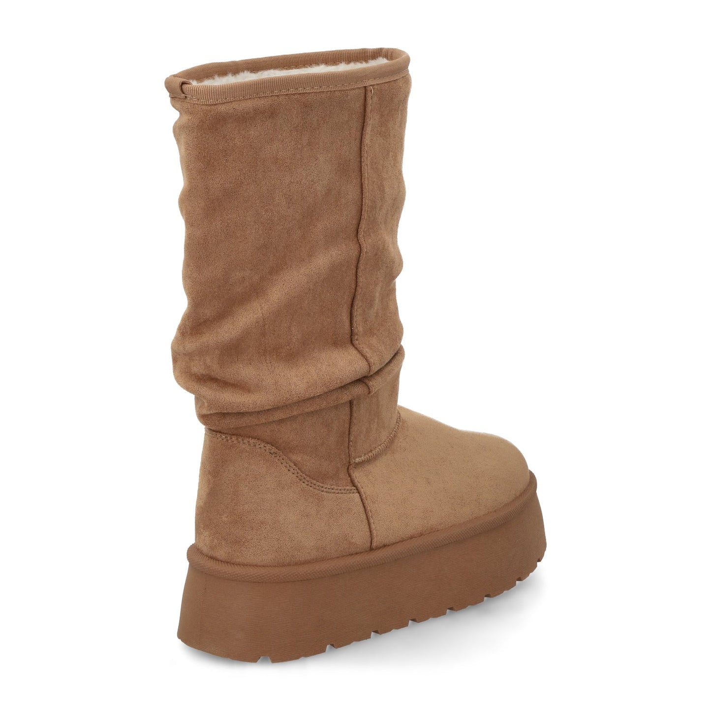 Bota Plataforma Camel Mujer 48114 - Gotta Mexico