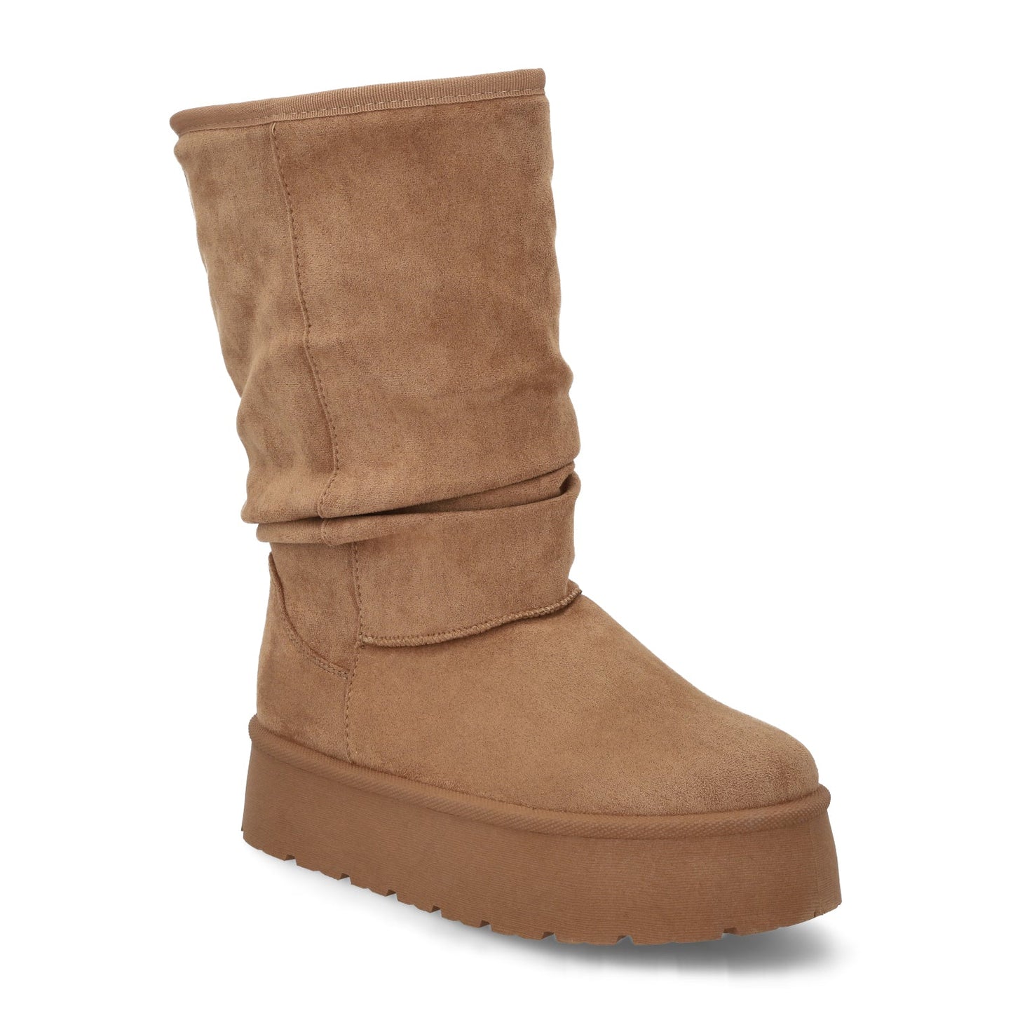 Bota Plataforma Camel Mujer 48114 - Gotta Mexico