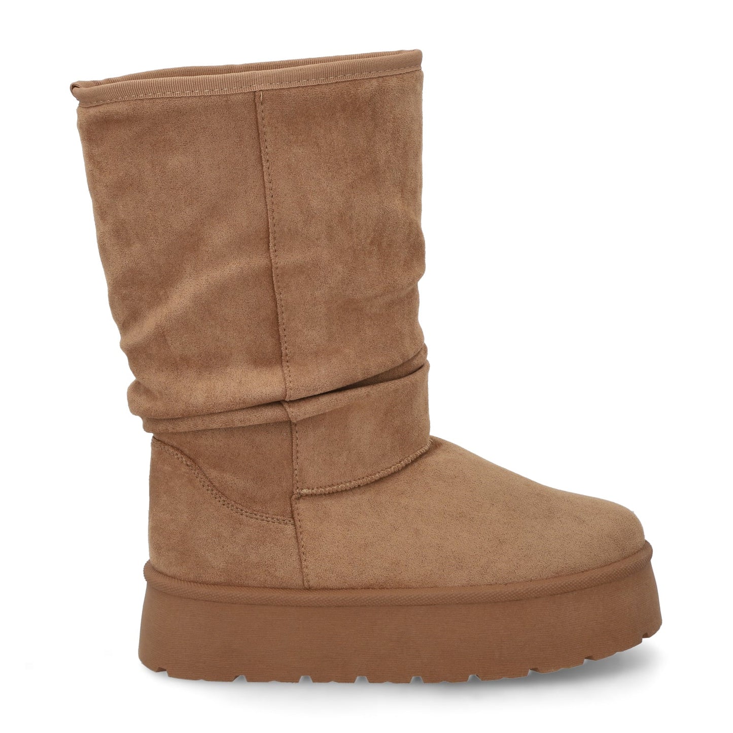 Bota Plataforma Camel Mujer 48114 - Gotta Mexico