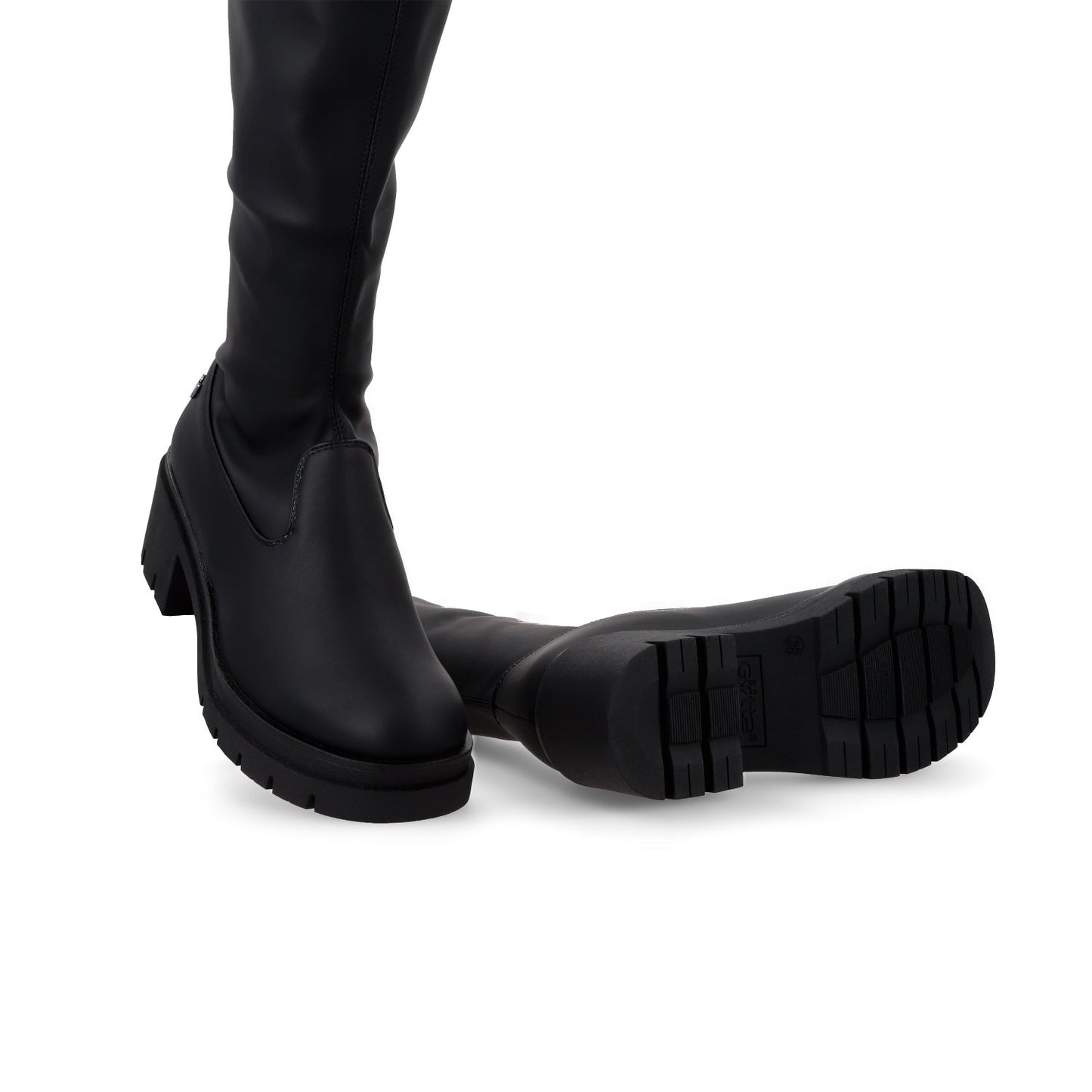 Bota Taco Negra Mujer 46204 - Gotta Mexico