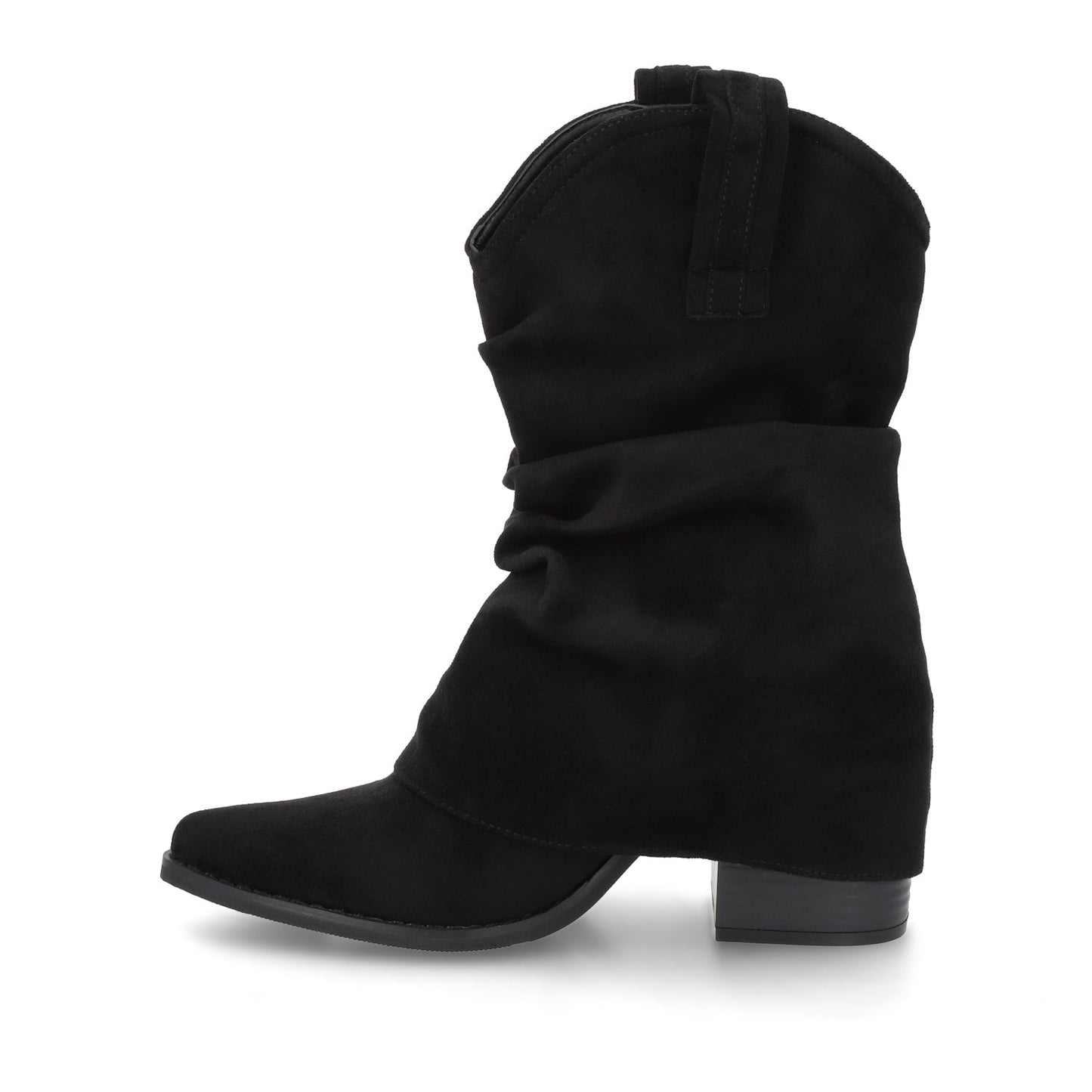 Bota Taco Negra Mujer 53781 - Gotta Mexico