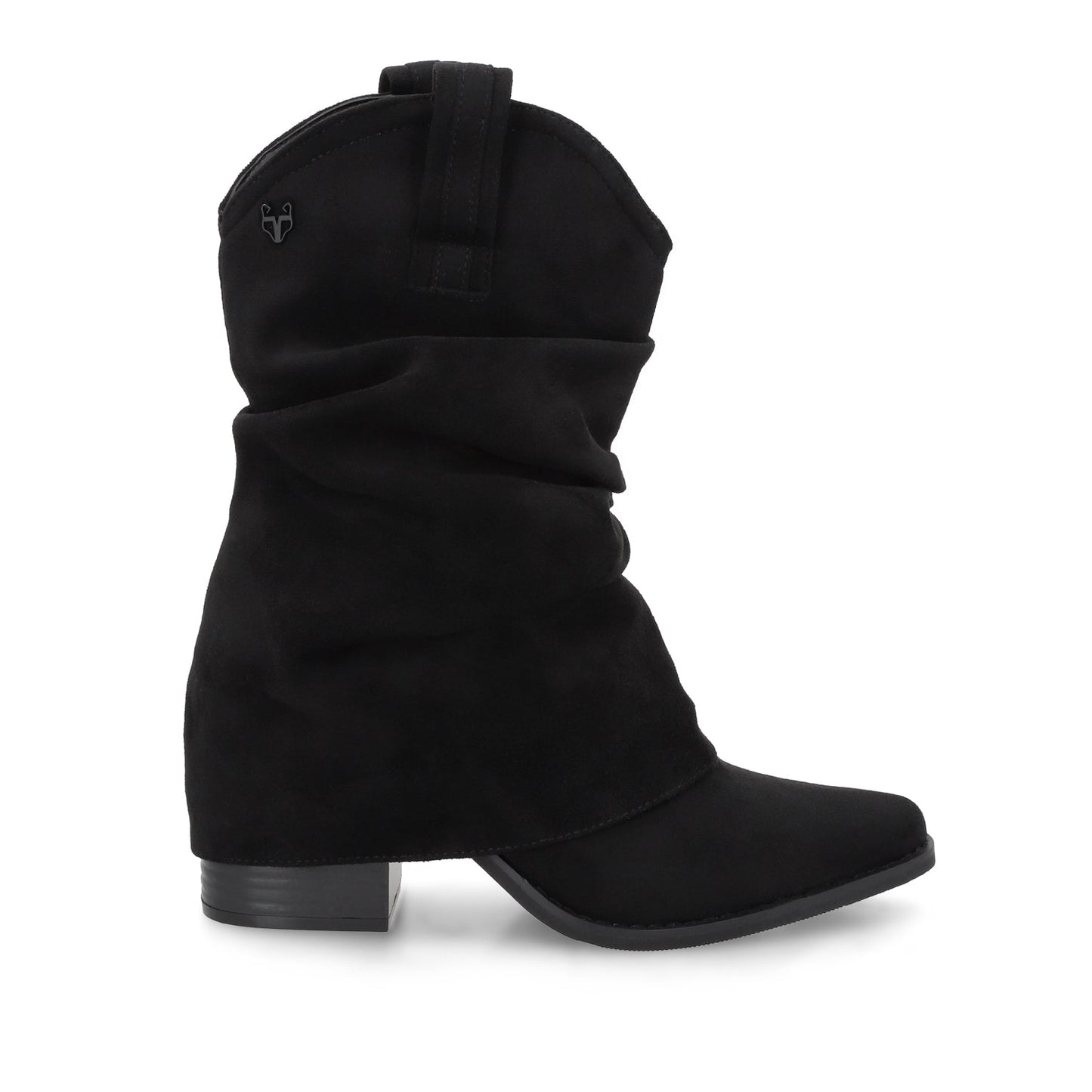 Bota Taco Negra Mujer 53781 - Gotta Mexico