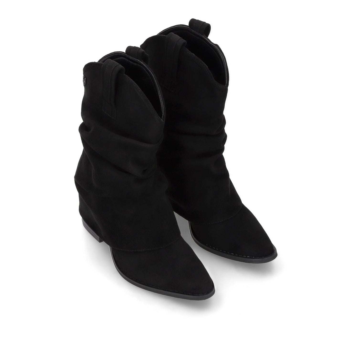 Bota Taco Negra Mujer 53781 - Gotta Mexico