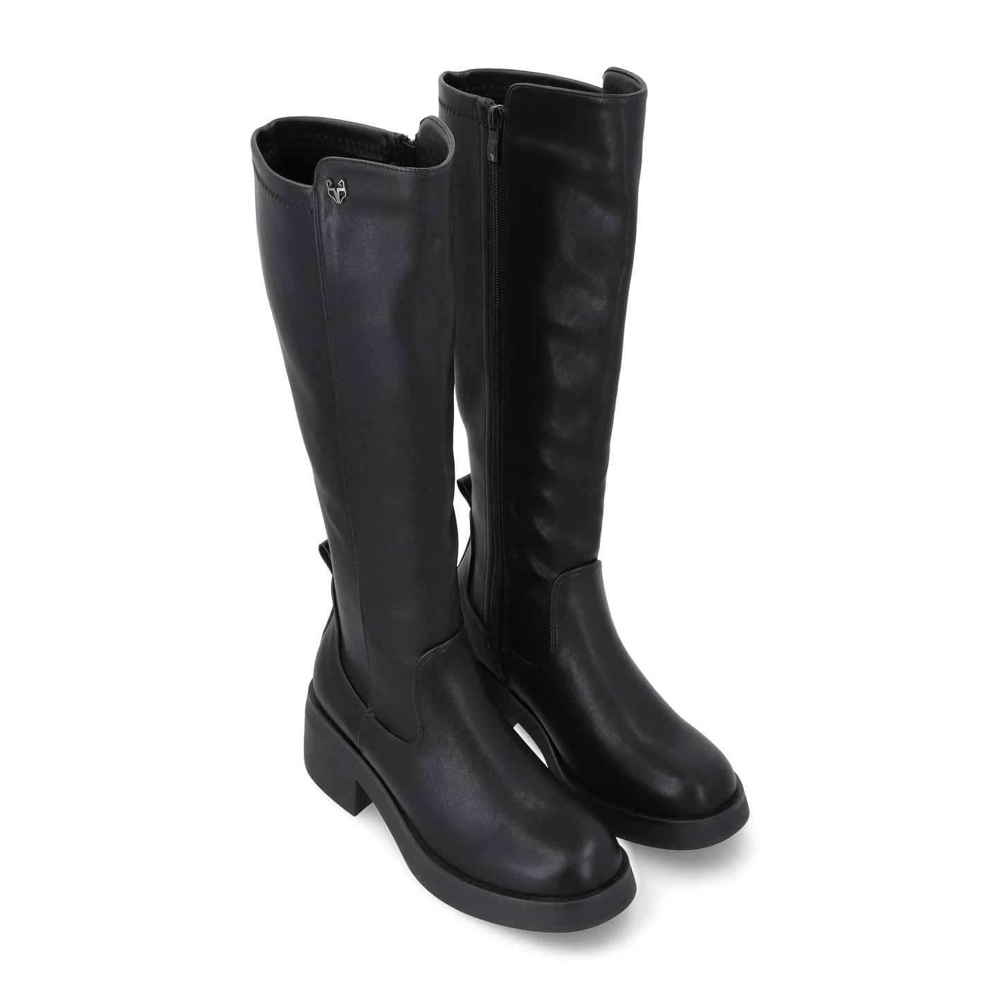 Bota Taco Negra Mujer 55251 - Gotta Mexico
