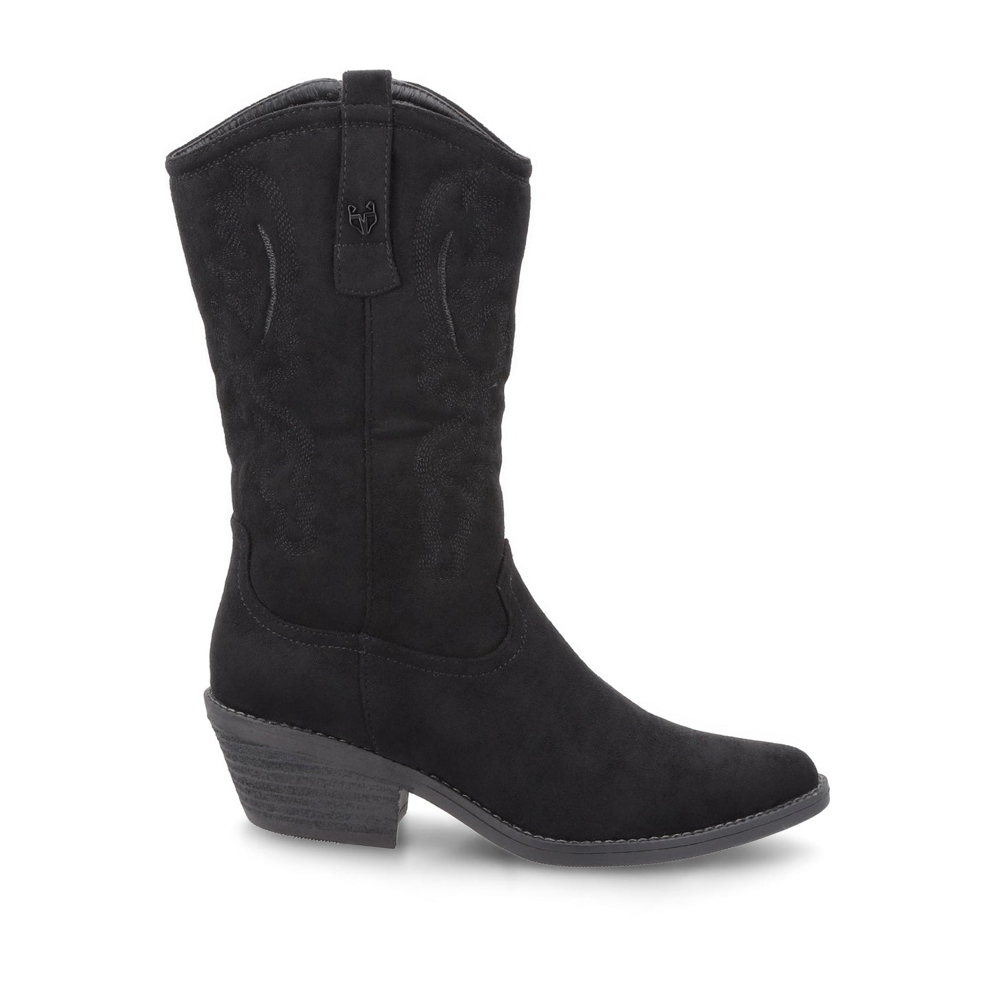Bota Taco Negro Mujer 23714 - Gotta Mexico