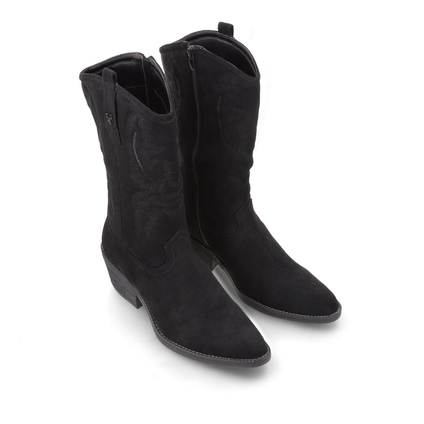 Bota Taco Negro Mujer 23714 - Gotta Mexico