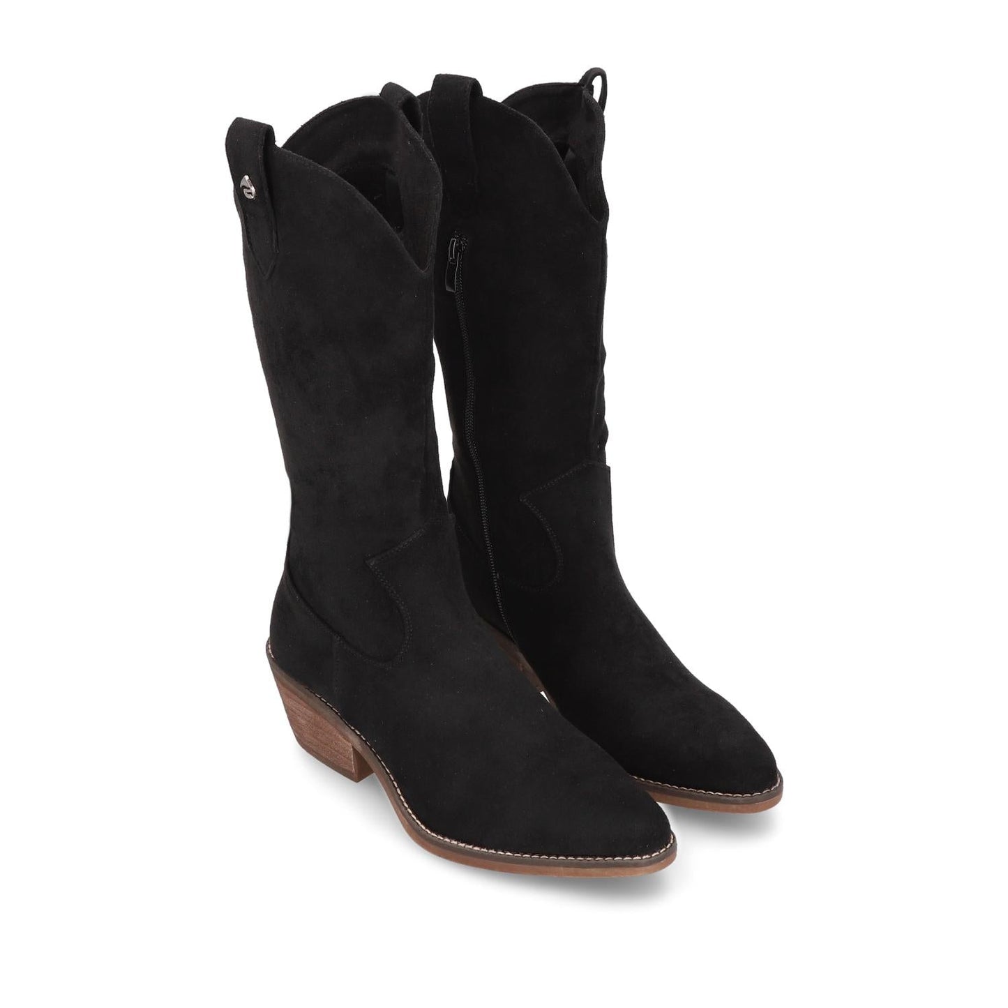 Bota Texana Negra Mujer 23715