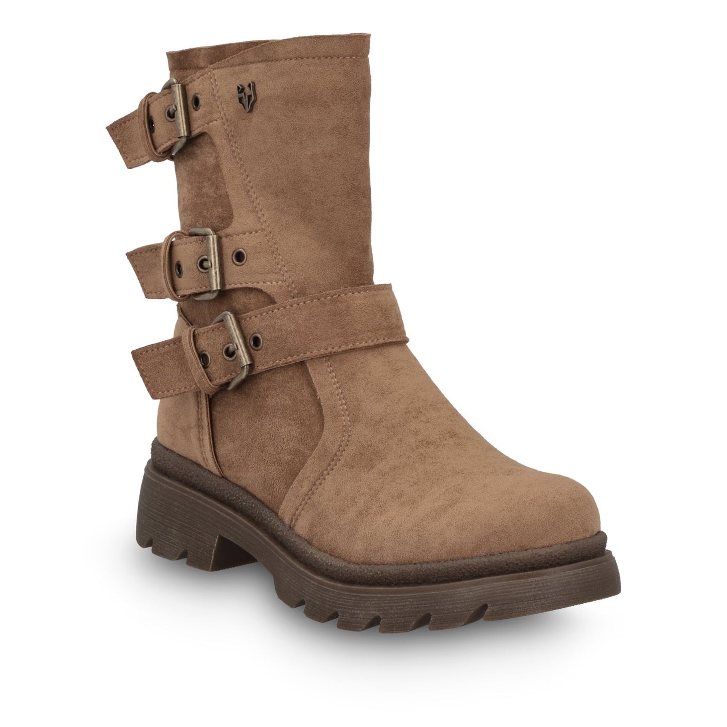 Botin Camel Mujer 55280
