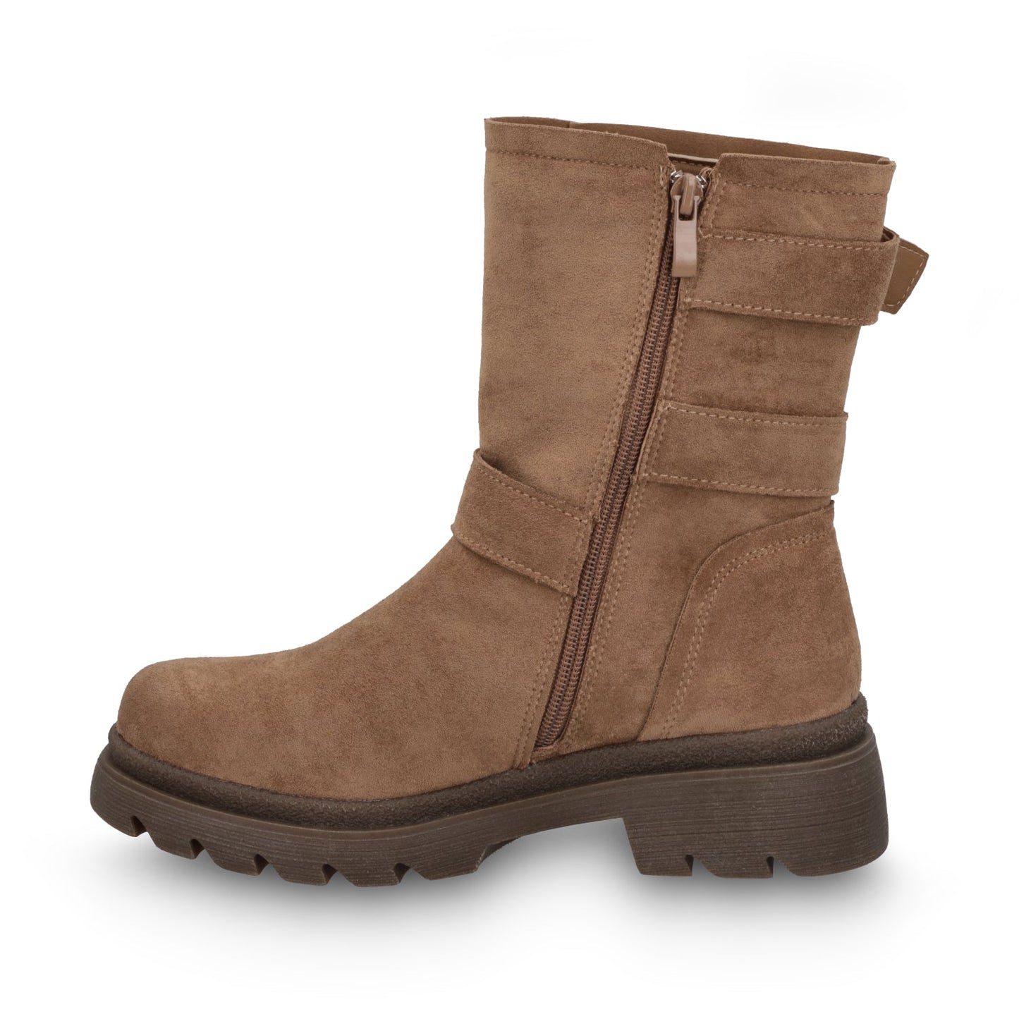 Botin Camel Mujer 55280