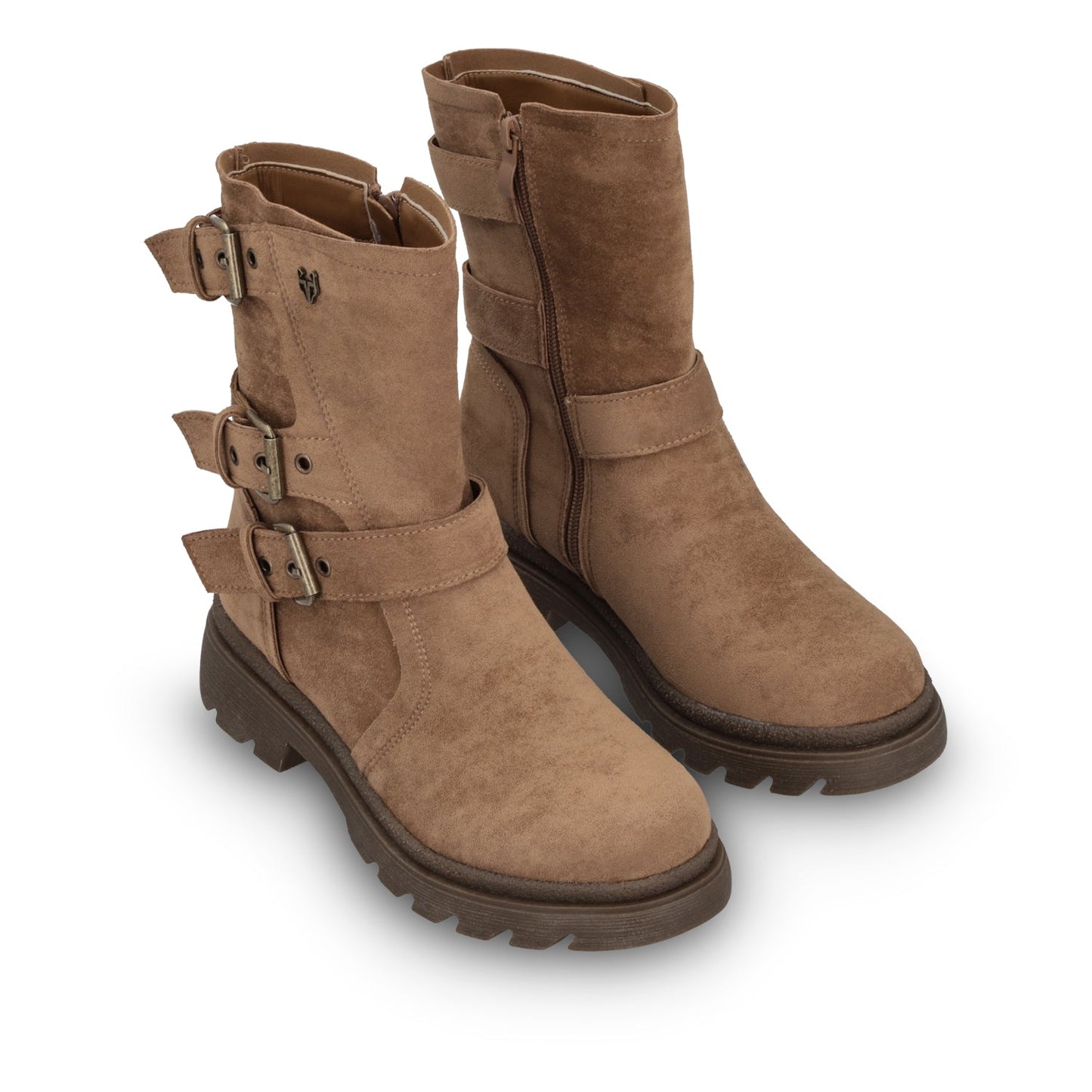 Botin Camel Mujer 55280