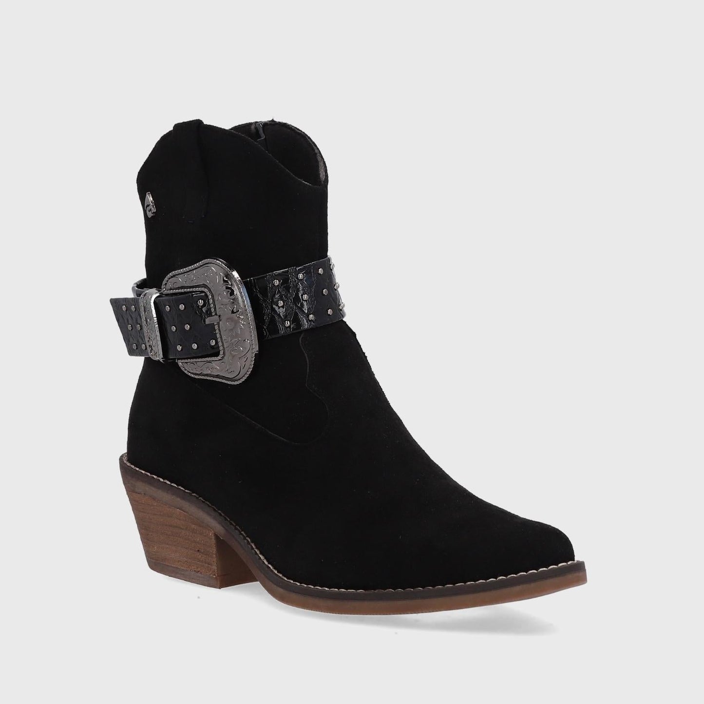 Botín Negro Mujer 23711