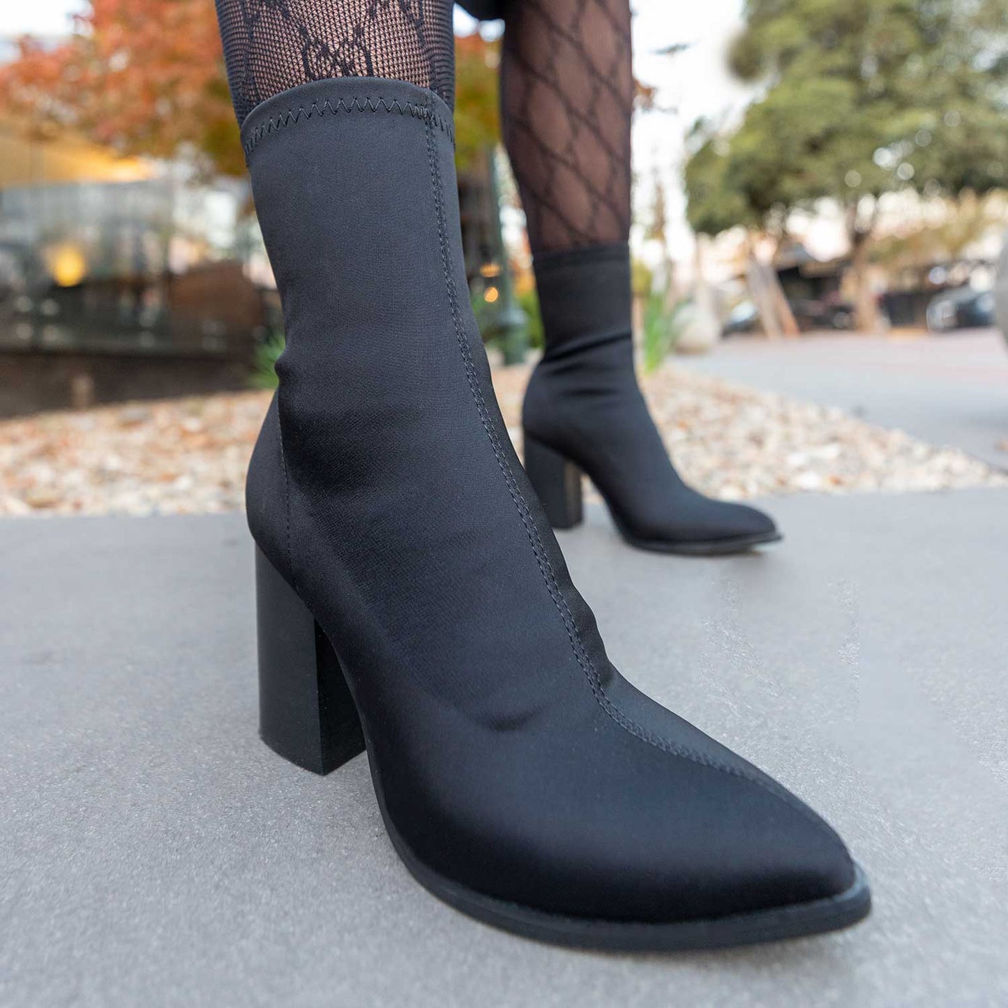 Botín Negro Mujer 35551 - Gotta Mexico
