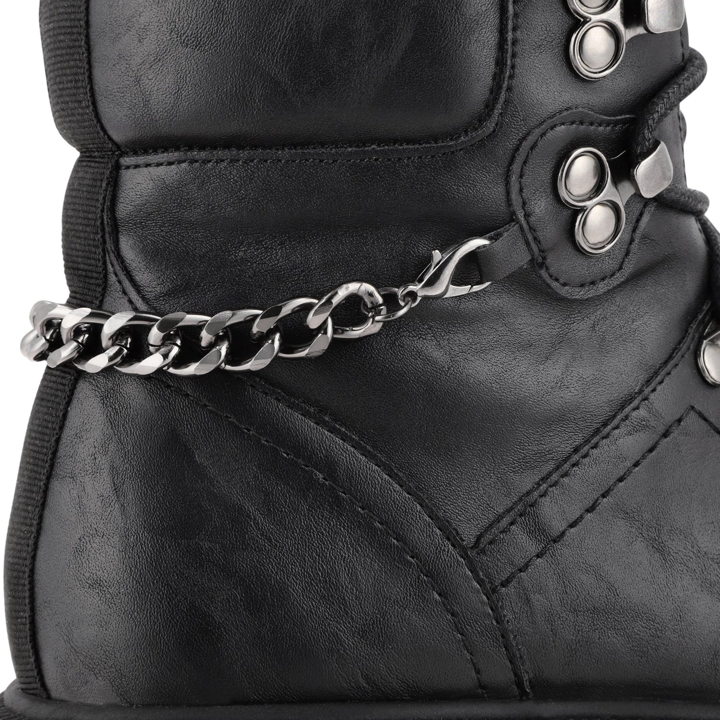Botín Negro Mujer 45801