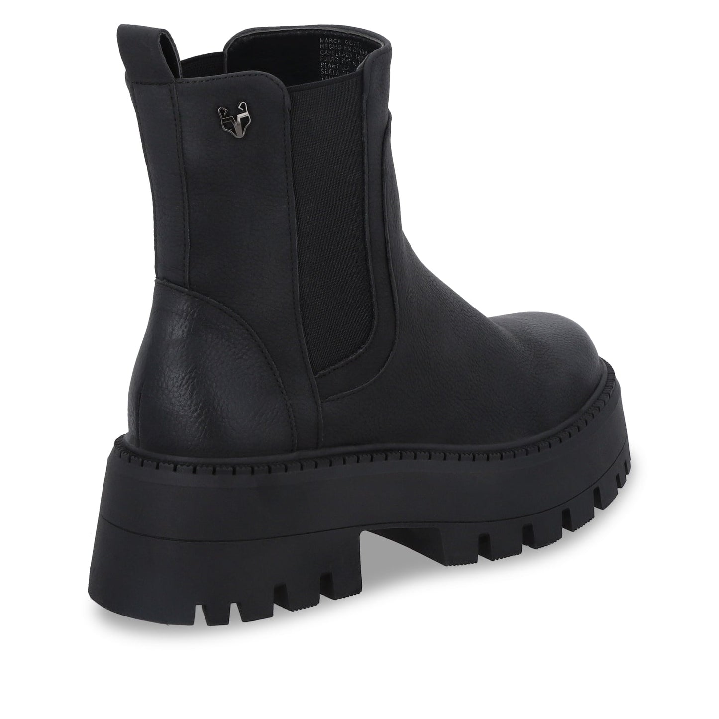 Botín Negro Mujer 45803