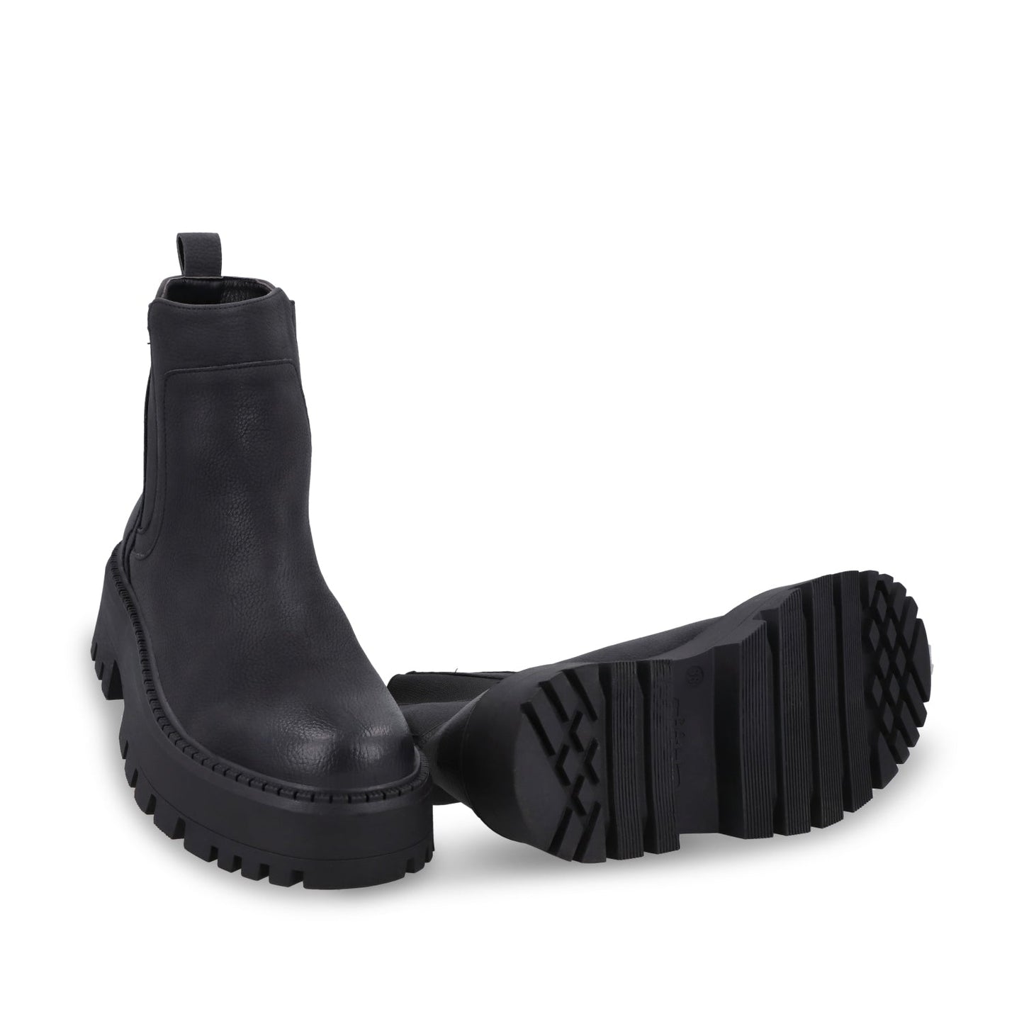 Botín Negro Mujer 45803