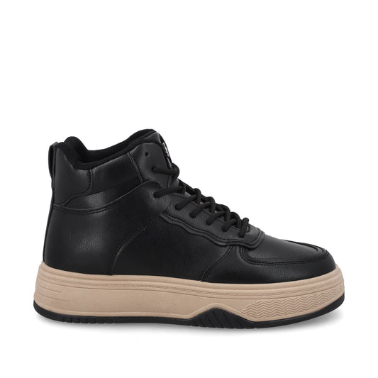 Botín Negro Mujer 48091