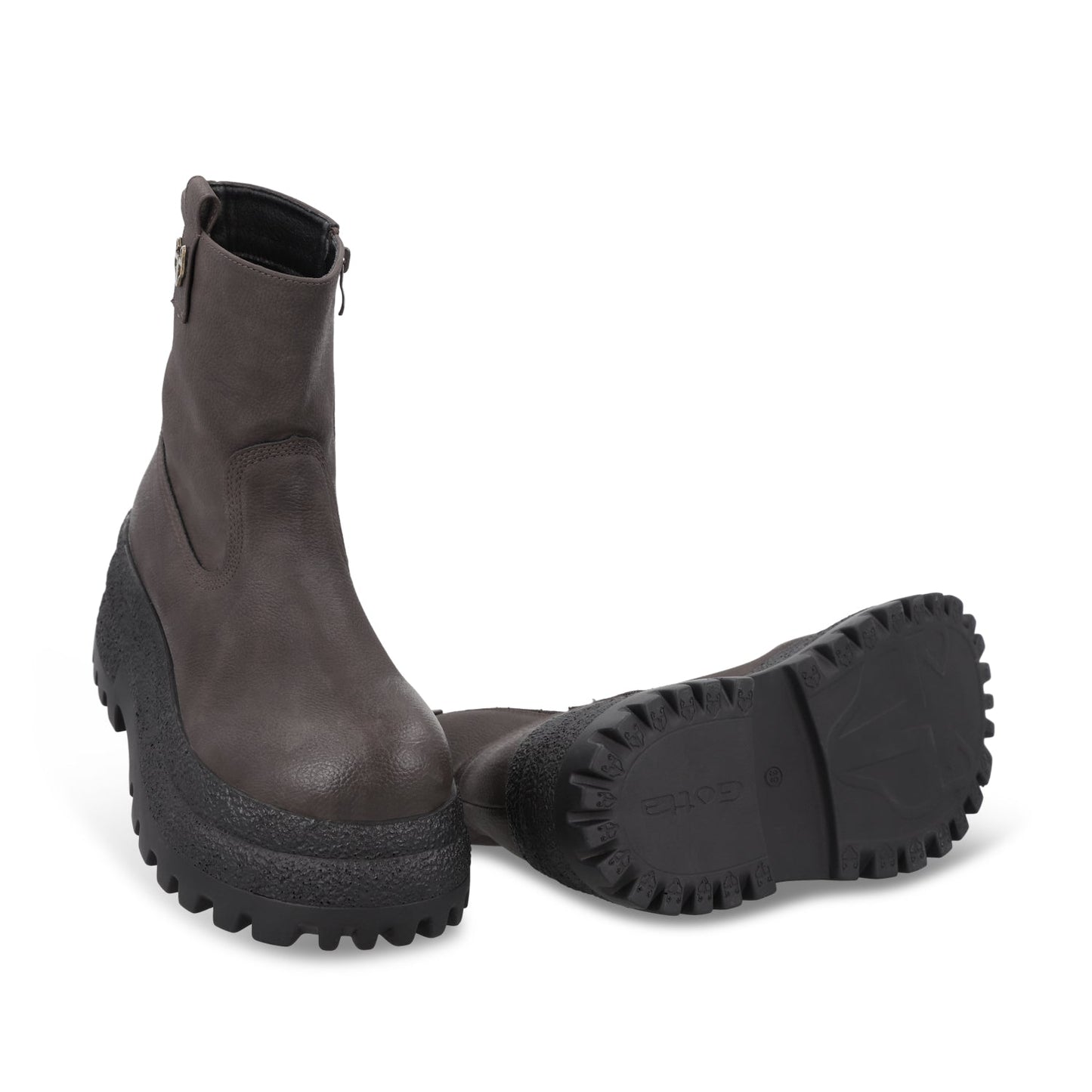 Botin Plataforma Café Mujer 55292 - Gotta Mexico