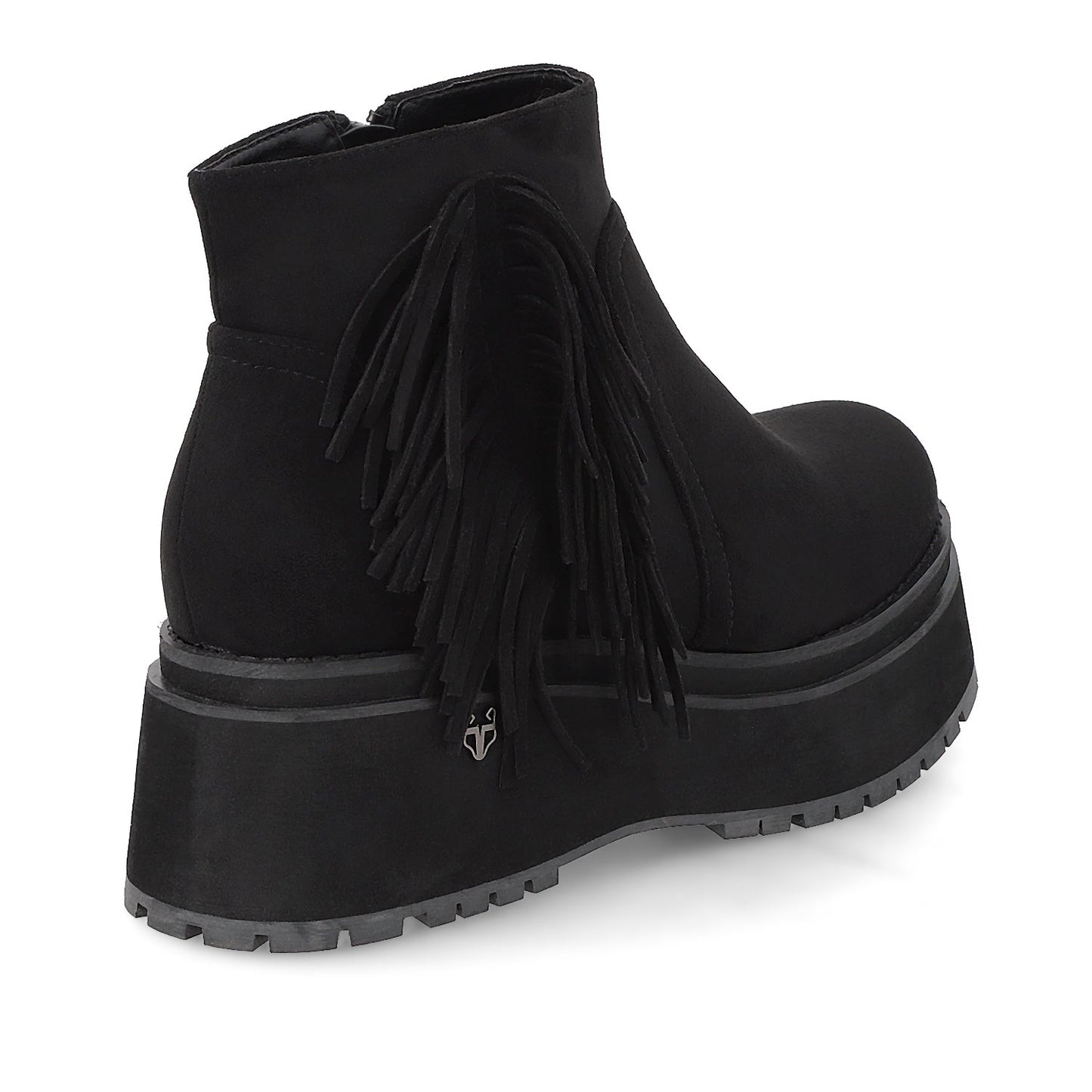 Botin Plataforma Negro Mujer 1509A - Gotta Mexico