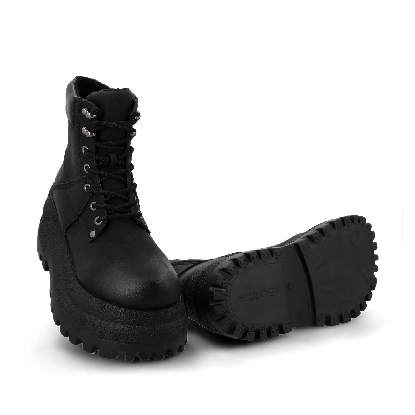 Botin Plataforma Negro Mujer 55290 - Gotta Mexico