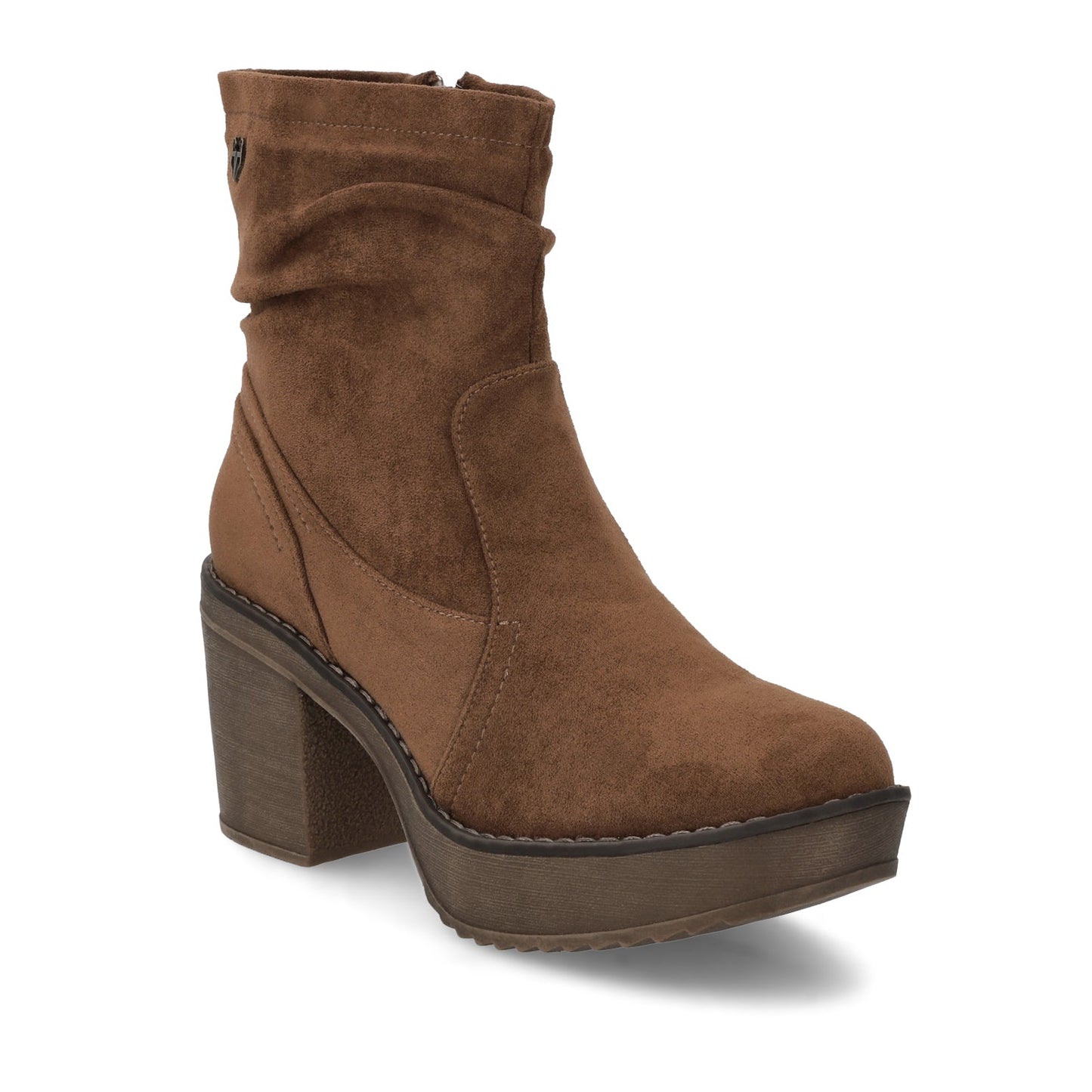 Botin Taco Café Mujer C7330
