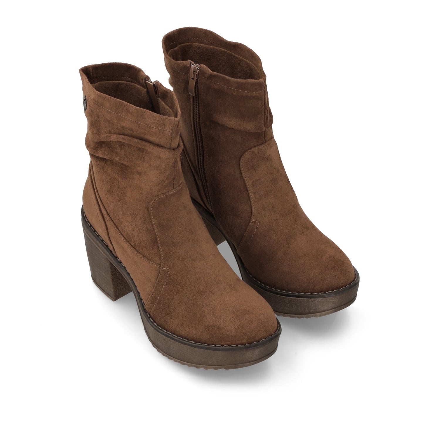 Botin Taco Café Mujer C7330