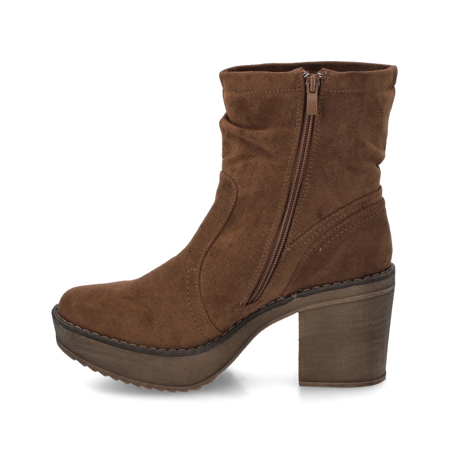 Botin Taco Café Mujer C7330