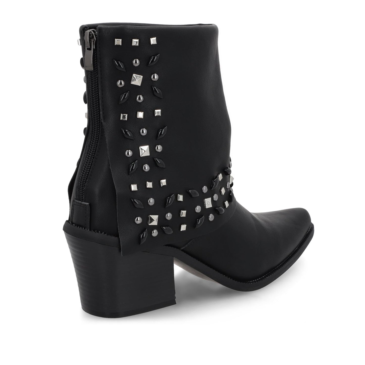 Botin Taco Negro Mujer 33768 - Gotta Mexico