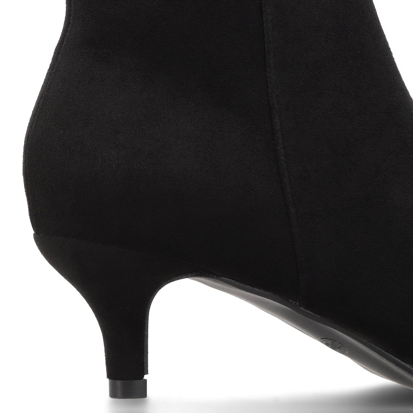 Botin Taco Negro Mujer 35606