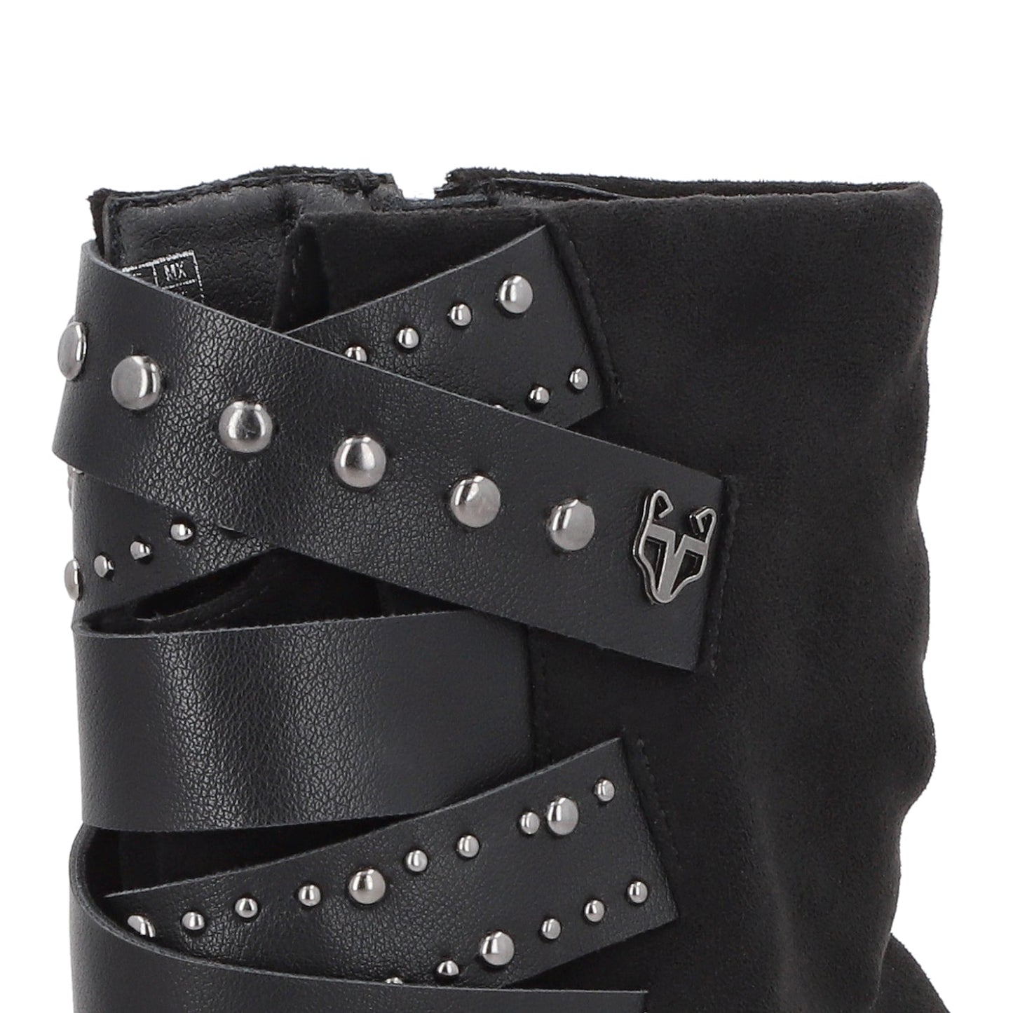Botin Taco Negro Mujer 45746 - Gotta Mexico