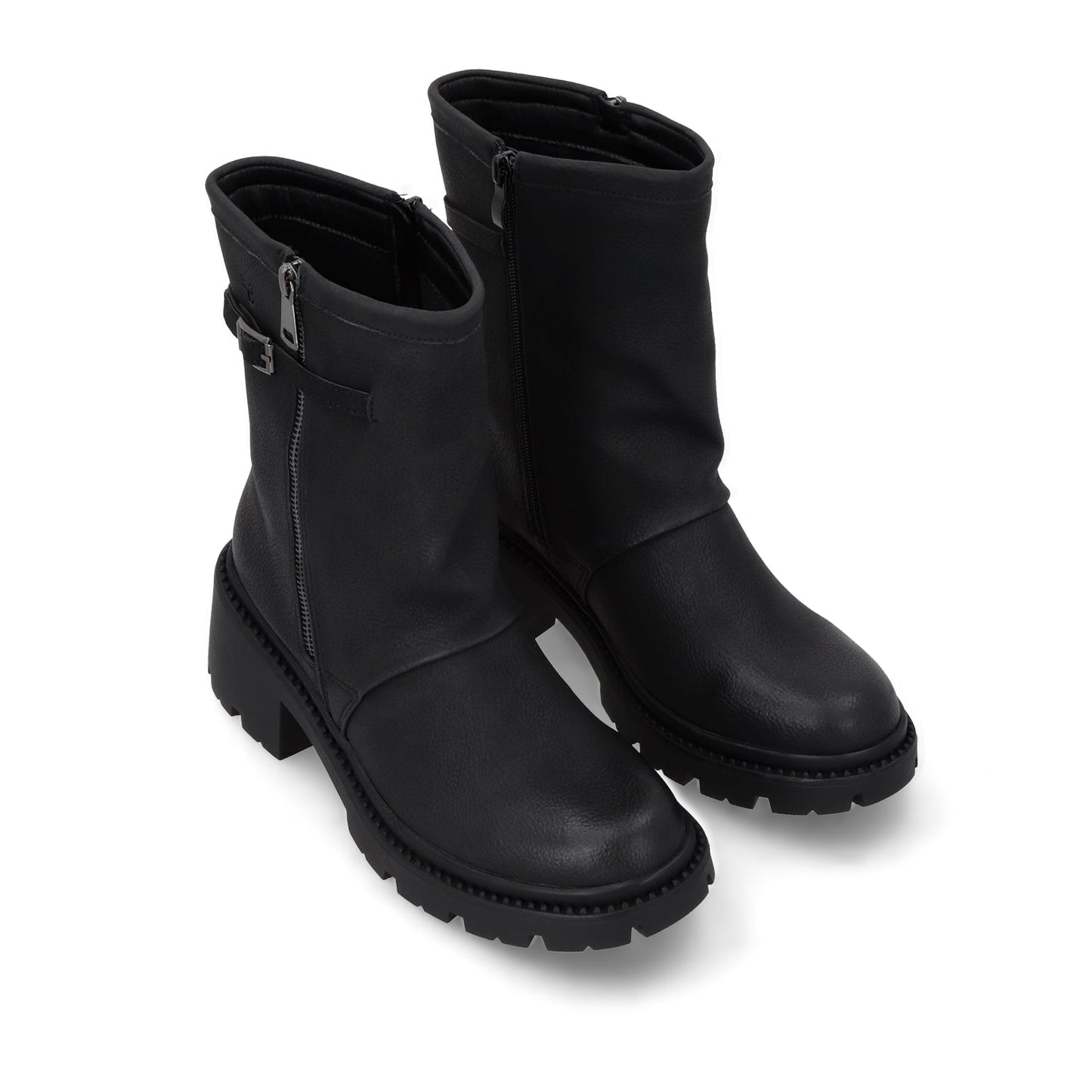 Botin Taco Negro Mujer 45747 - Gotta Mexico